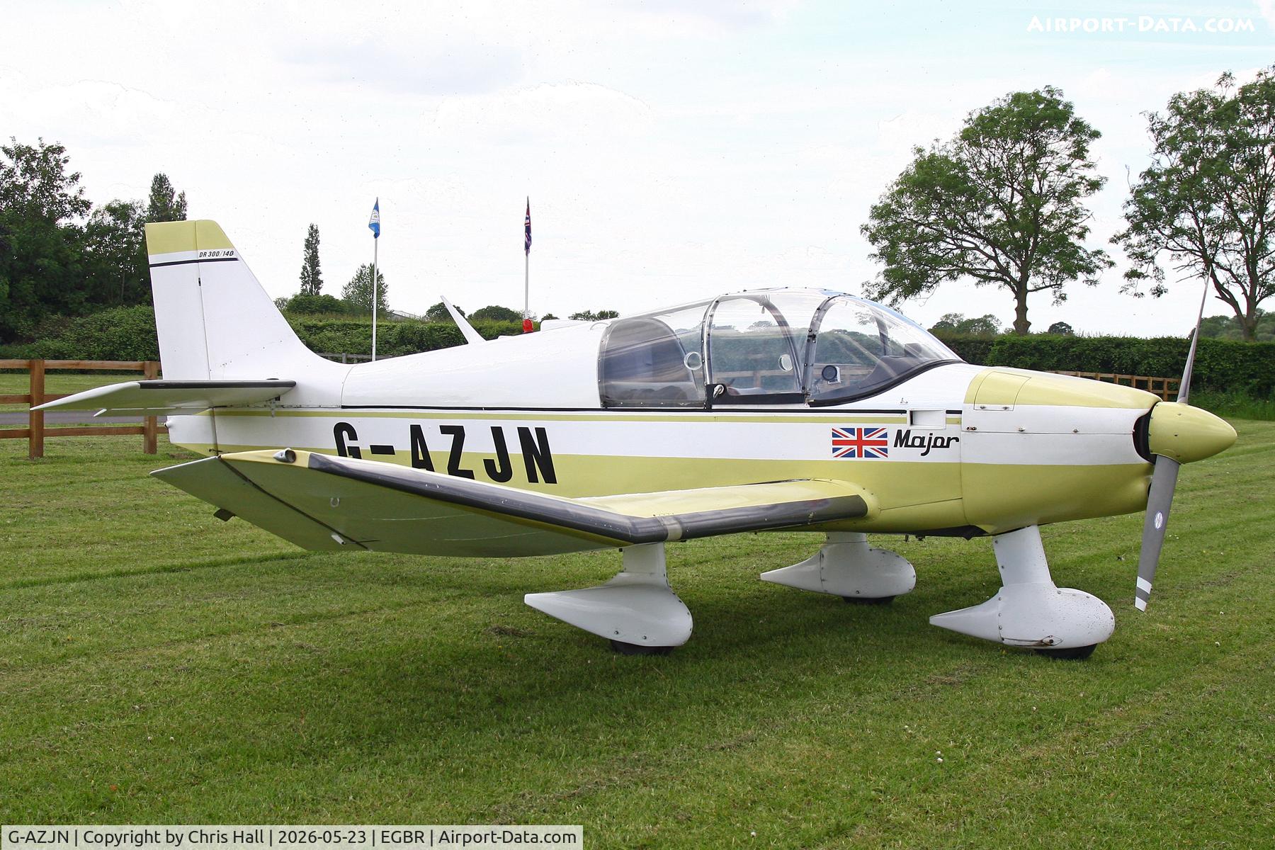 G-AZJN, 1972 Robin DR-300-140, c/n 642, Breighton 23/05/26