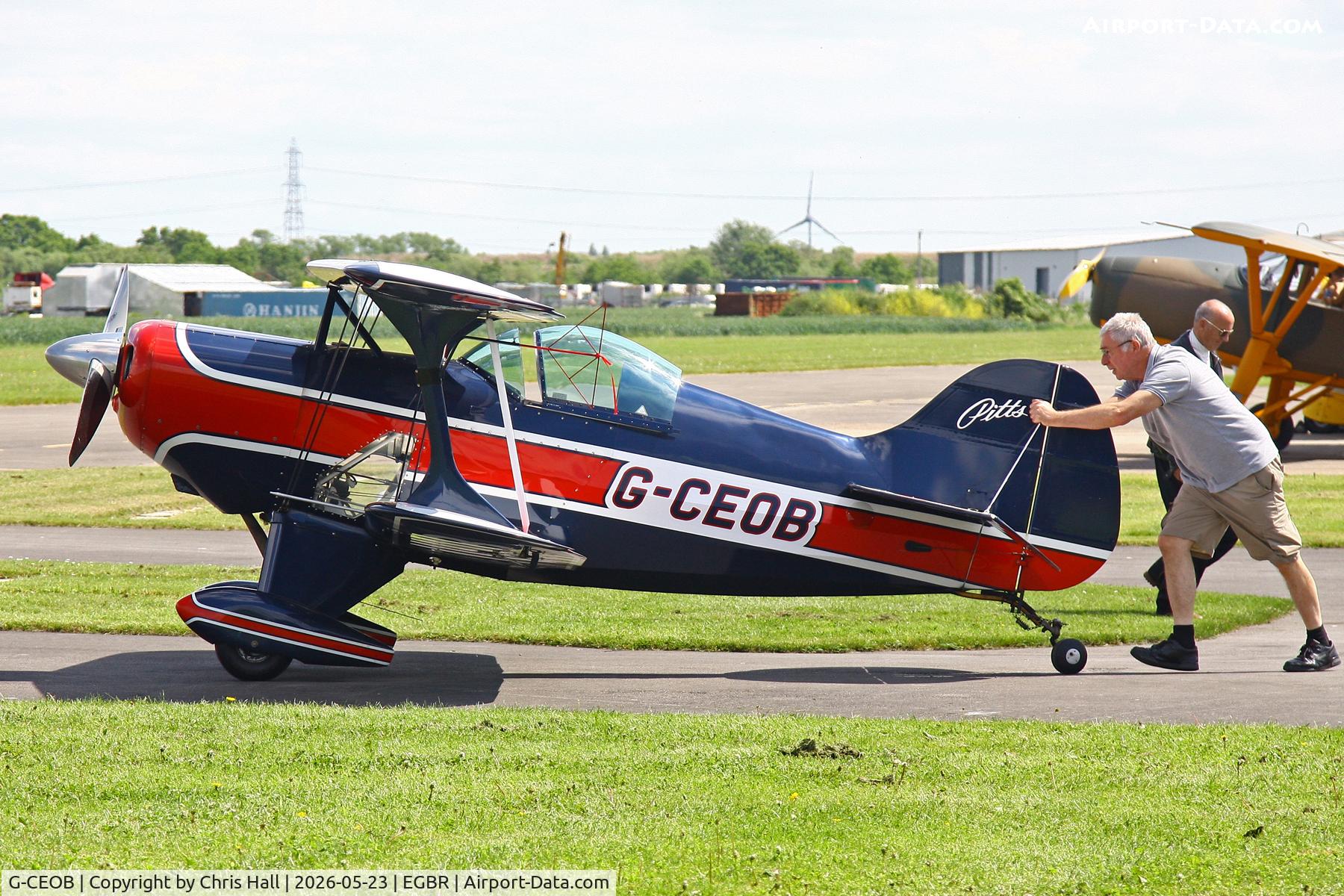 G-CEOB, 1993 Pitts S-1 Special, c/n DIH-1, Breighton 23/05/26
