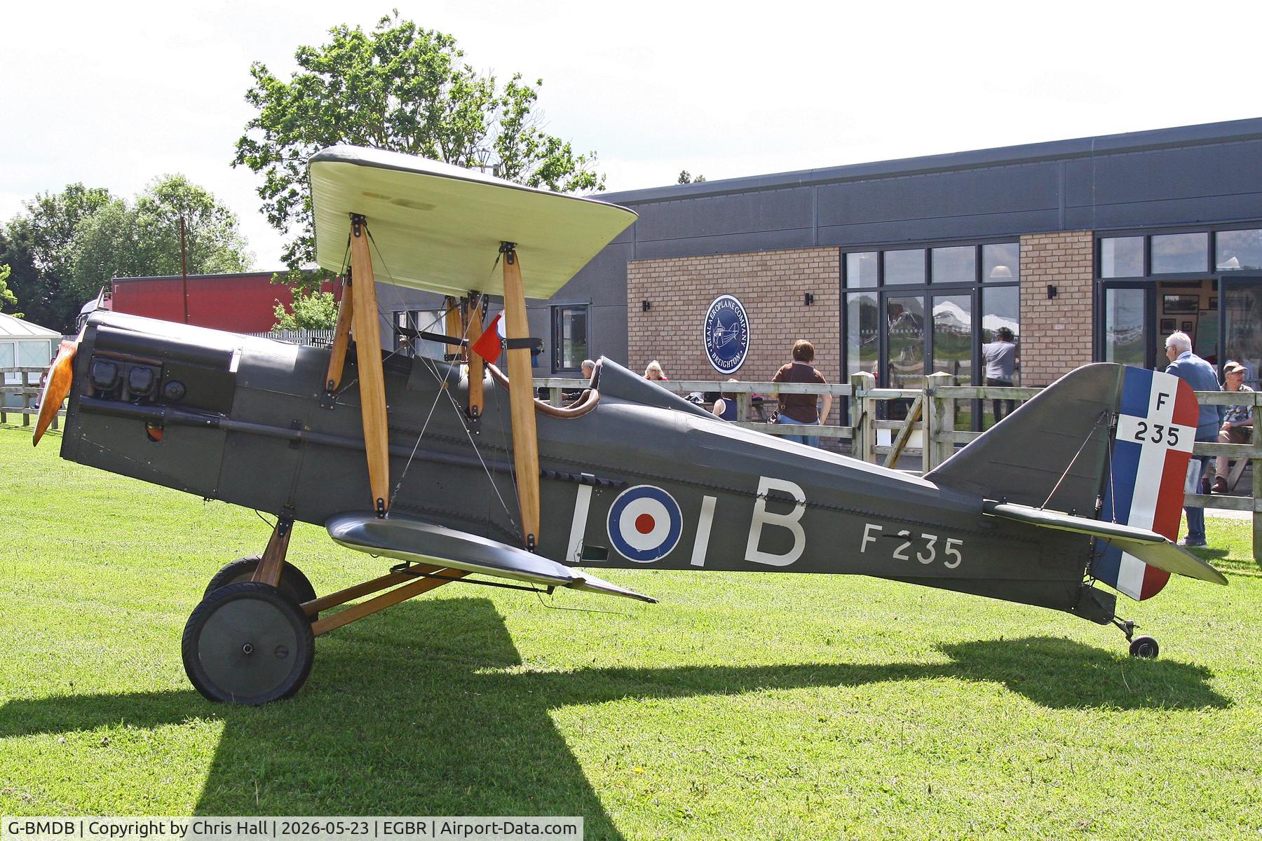 G-BMDB, 1988 Royal Aircraft Factory SE-5A Replica, c/n PFA 020-10931, Breighton 23/05/26