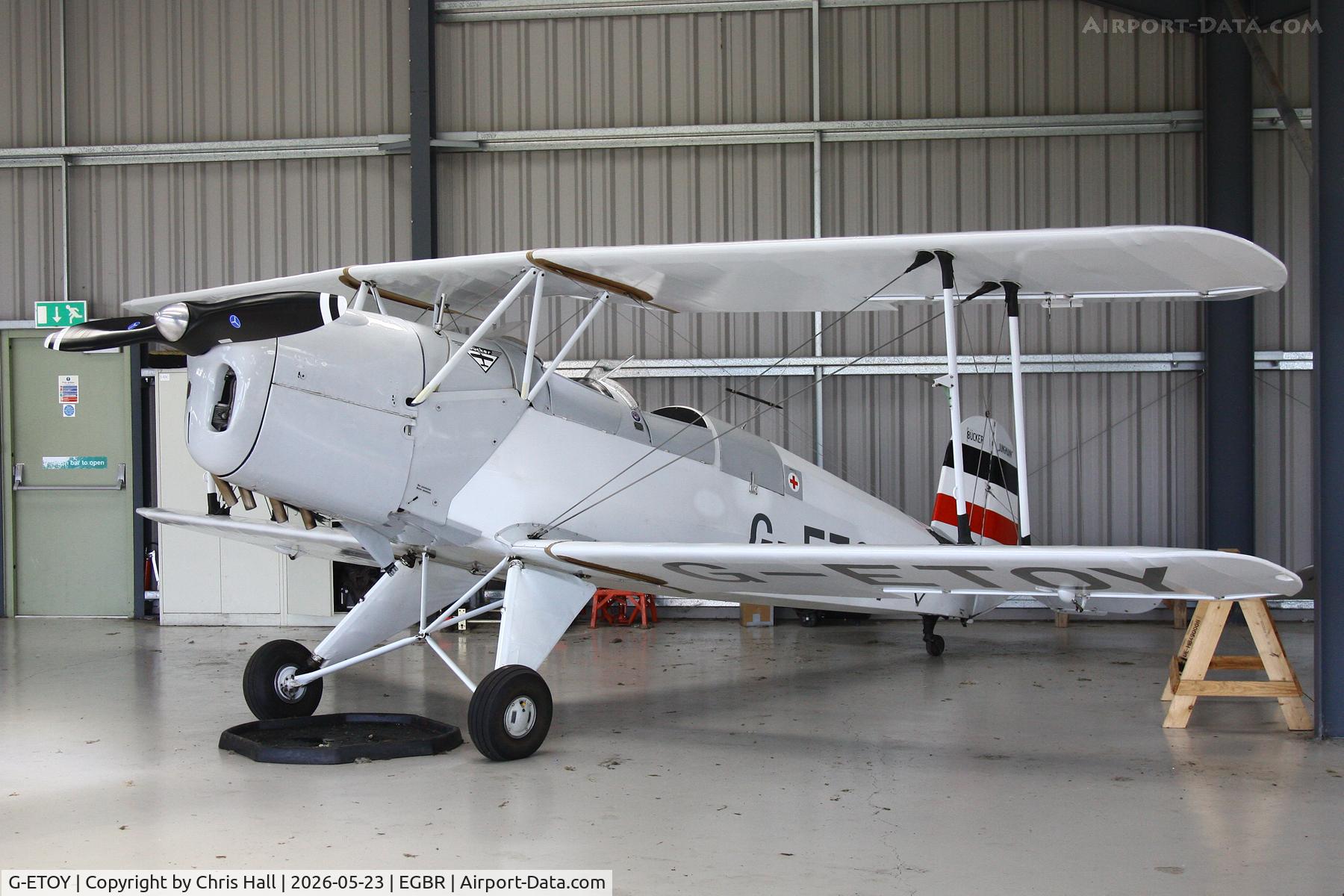 G-ETOY, CASA 1-131E Jungmann, c/n 2151, Breighton 23/05/26