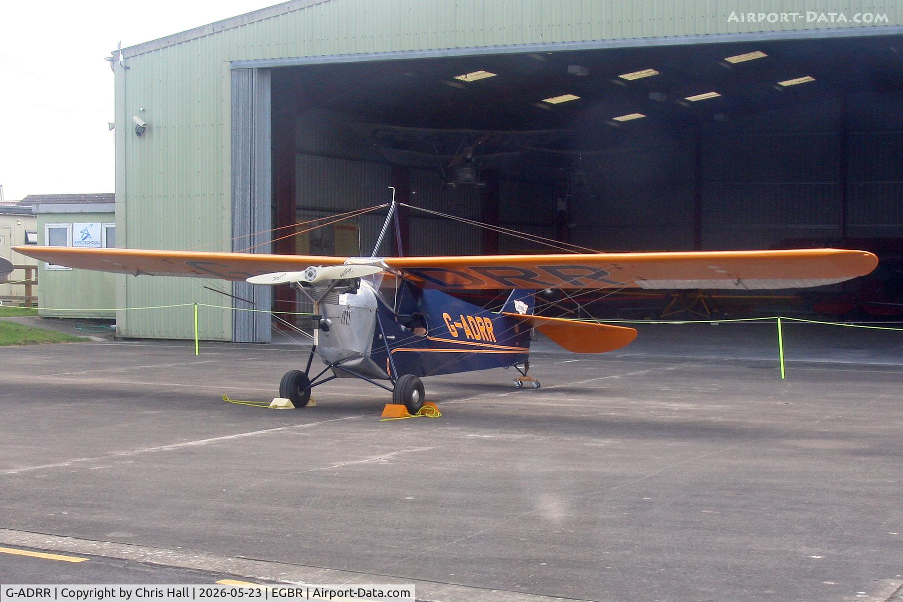 G-ADRR, 1936 Aeronca C-3 Collegian, c/n A-734, Breighton 23/05/26