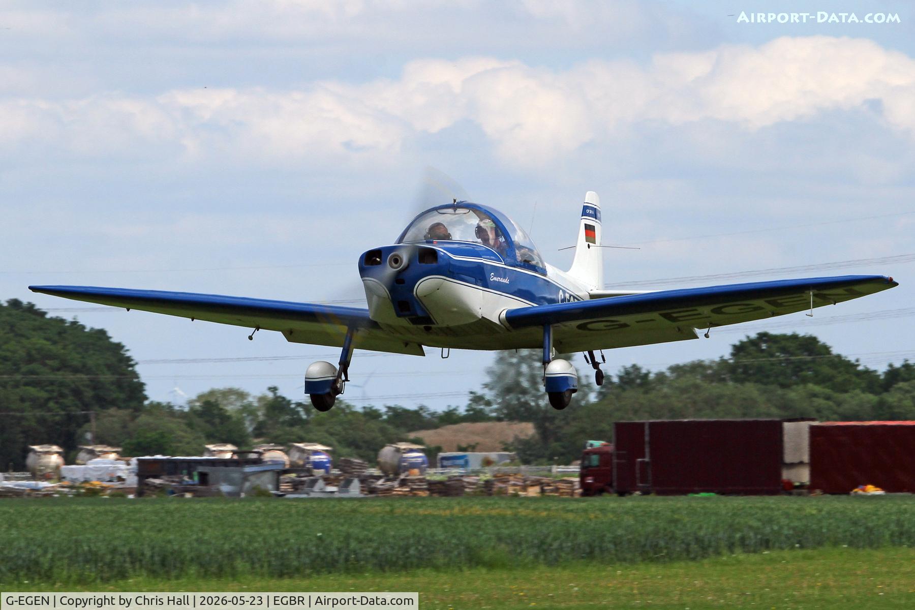 G-EGEN, 1961 Piel CP-301A Emeraude, c/n AB.402, Breighton 23/05/26