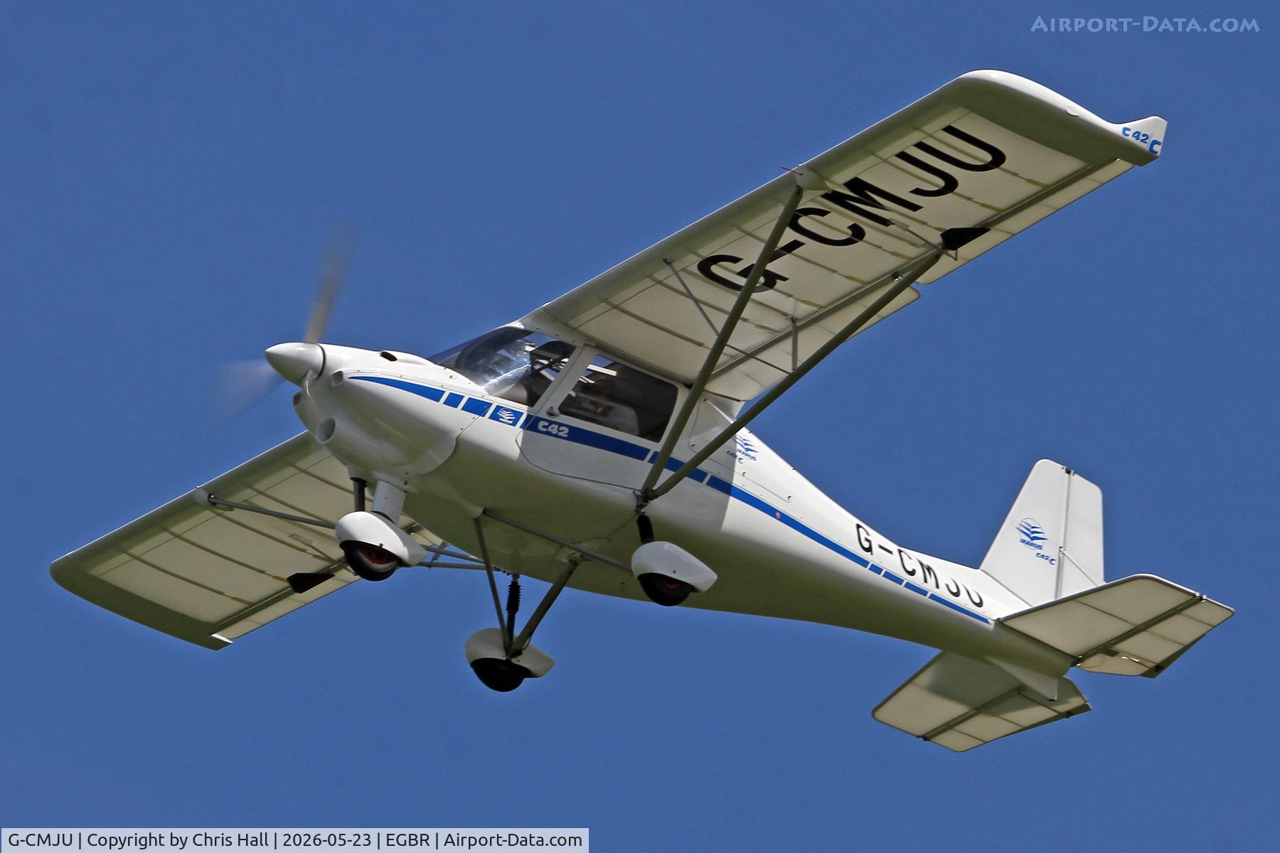 G-CMJU, 2022 Comco Ikarus C42 FB100 Charlie, c/n 2203-7680, Breighton 23/05/26