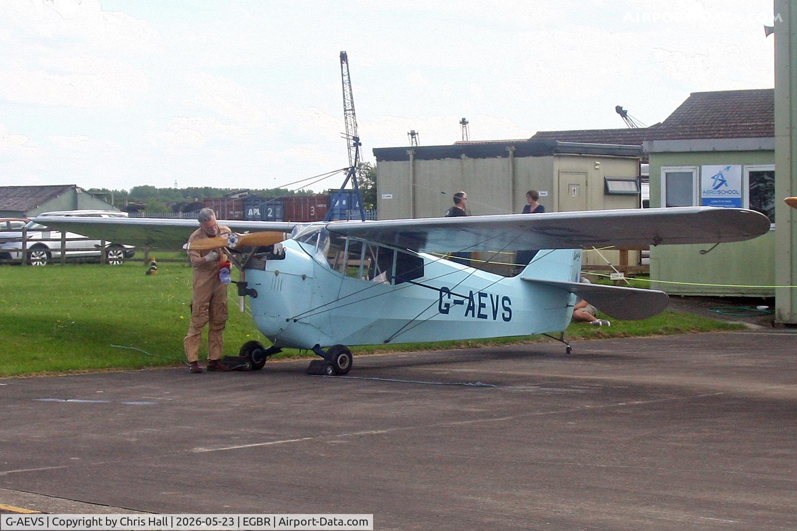 G-AEVS, 1937 Aeronca 100, c/n AB114, Breighton 23/05/26