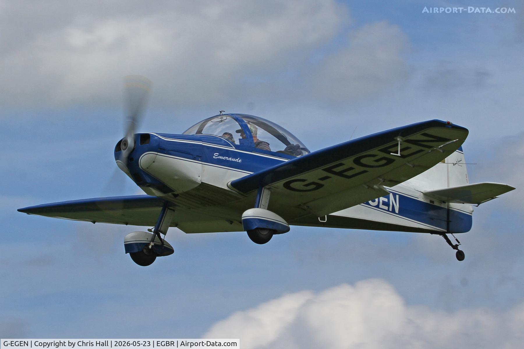 G-EGEN, 1961 Piel CP-301A Emeraude, c/n AB.402, Breighton 23/05/26