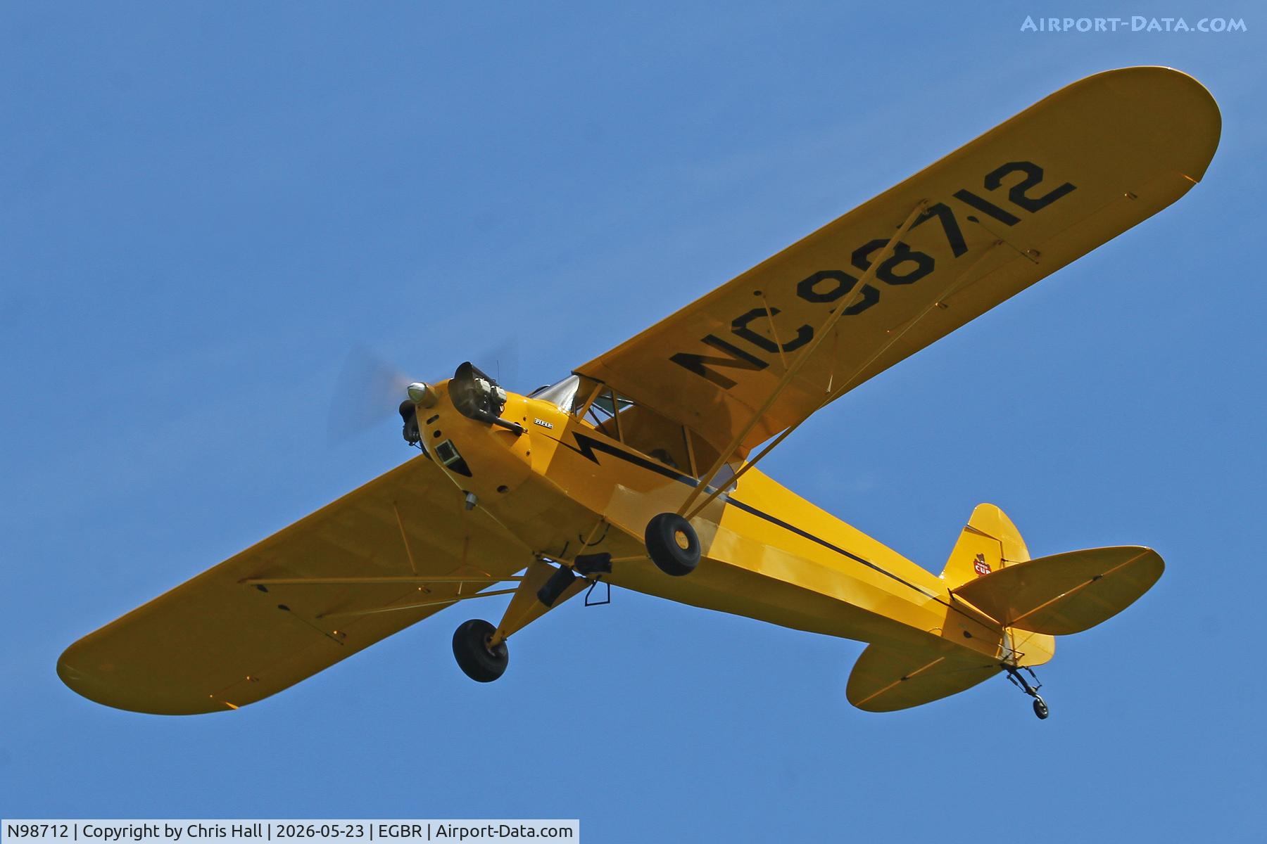 N98712, Piper J3C-65 Cub, c/n 18939, Breighton 23/05/26
