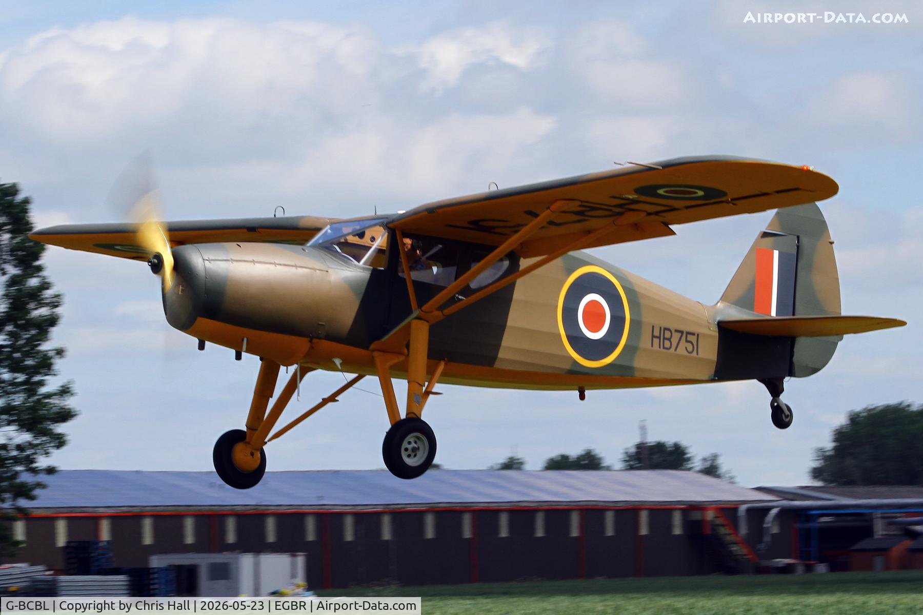 G-BCBL, 1946 Fairchild UC-61K Argus III (24R-46A), c/n 989, Breighton 23/05/26