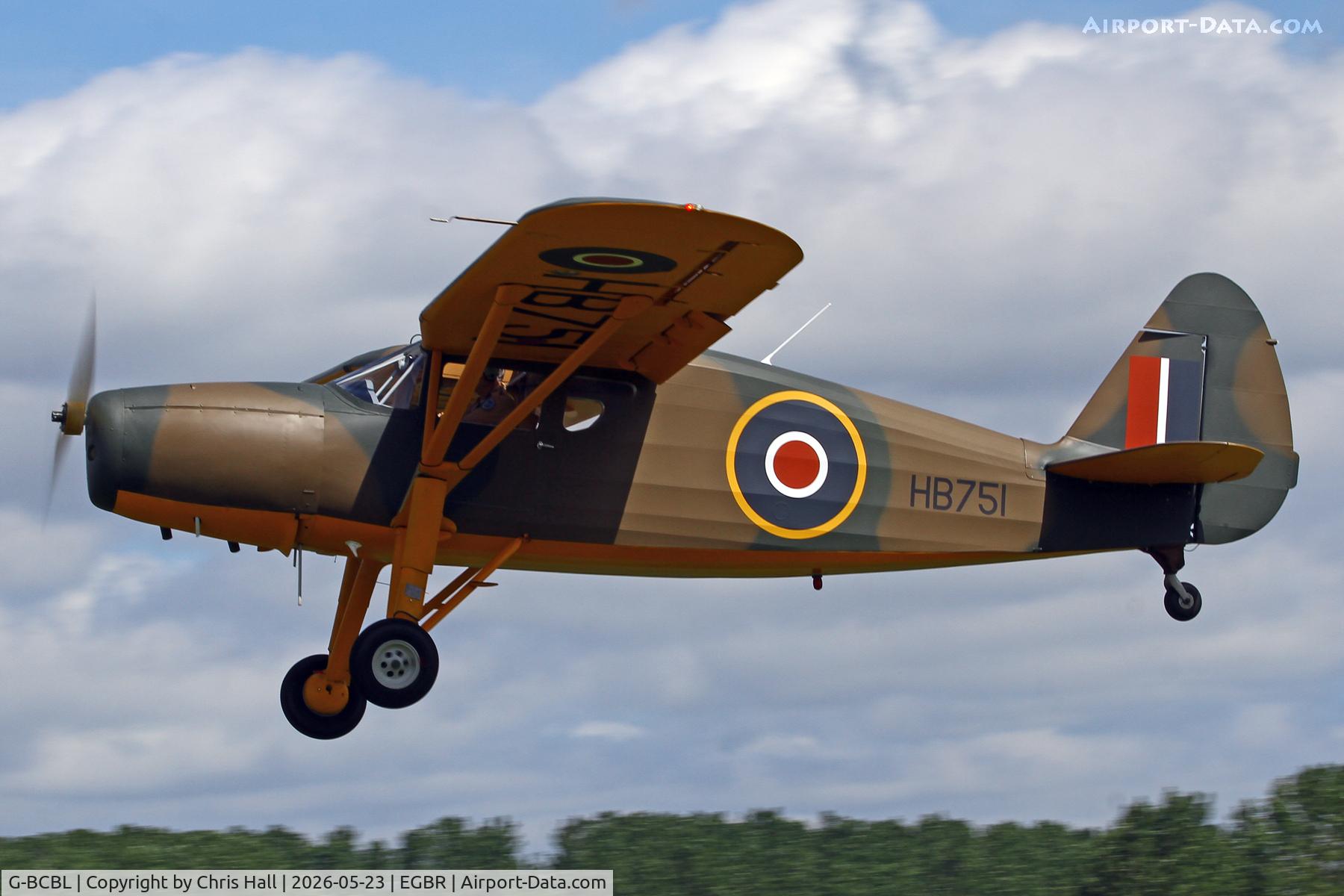 G-BCBL, 1946 Fairchild UC-61K Argus III (24R-46A), c/n 989, Breighton 23/05/26