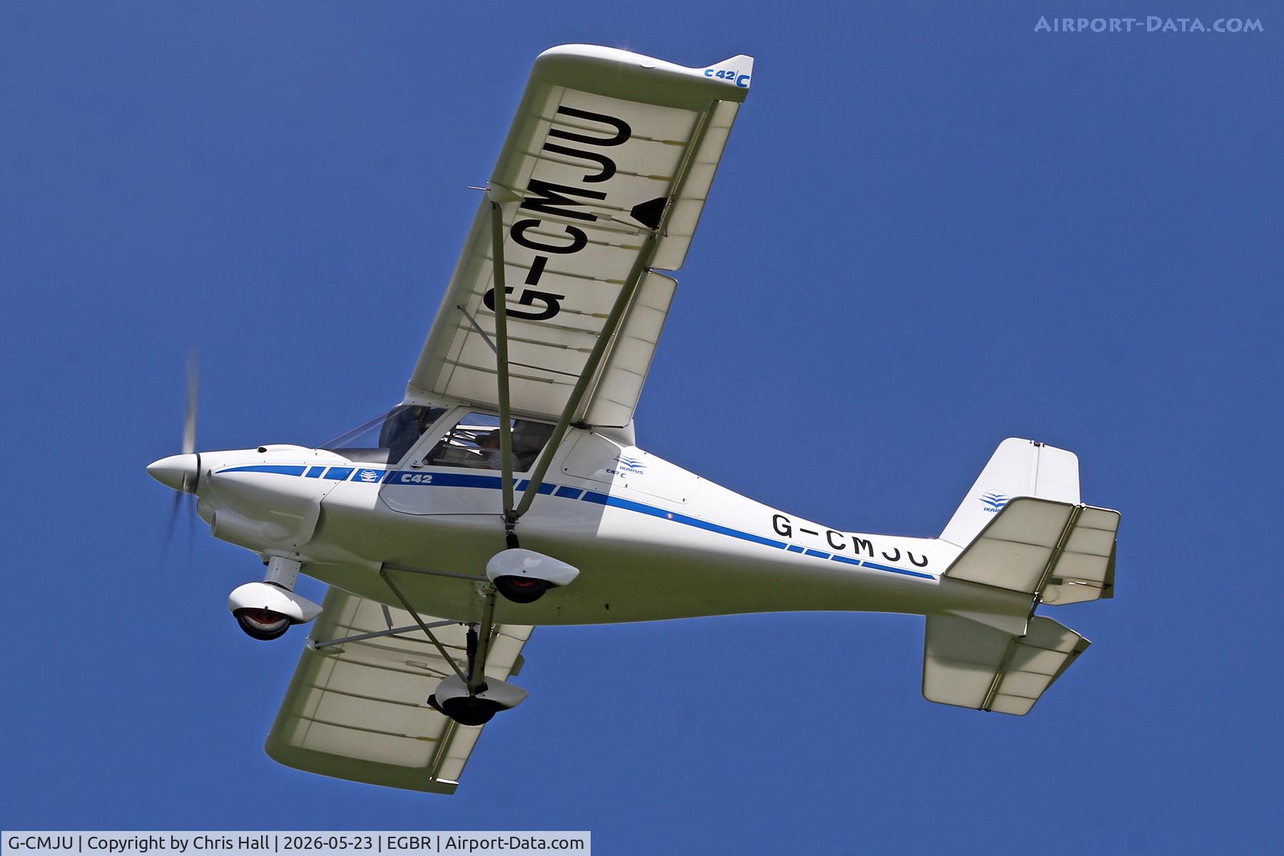 G-CMJU, 2022 Comco Ikarus C42 FB100 Charlie, c/n 2203-7680, Breighton 23/05/26