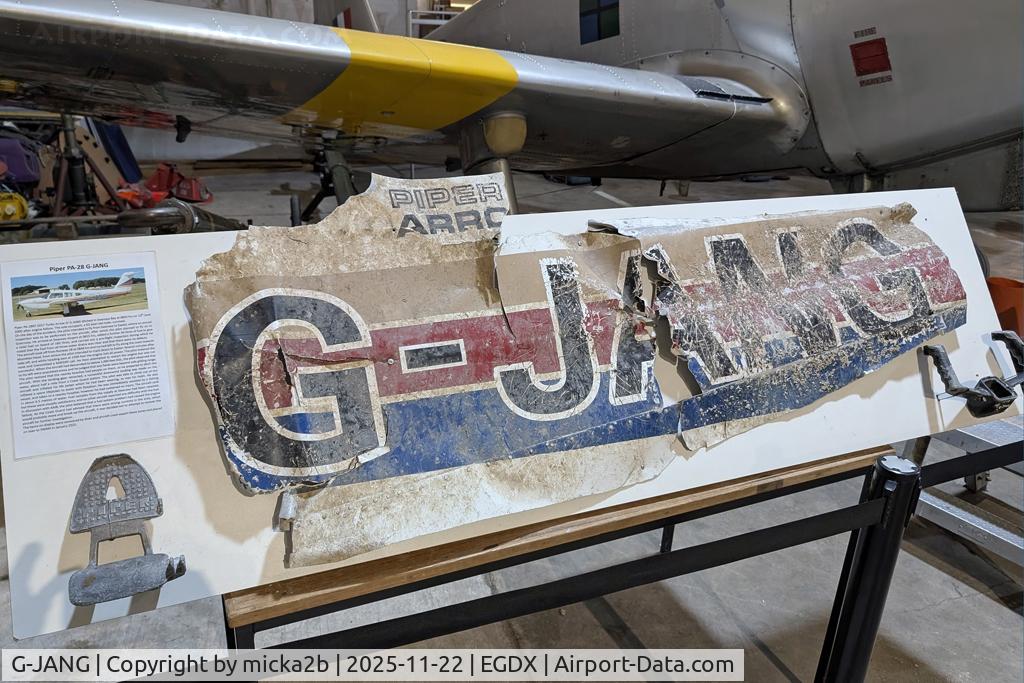 G-JANG, 1985 Piper PA-28RT-201T Turbo Arrow IV Arrow IV, c/n 28R-8531002, Crashed in Swansea Bay in 2005