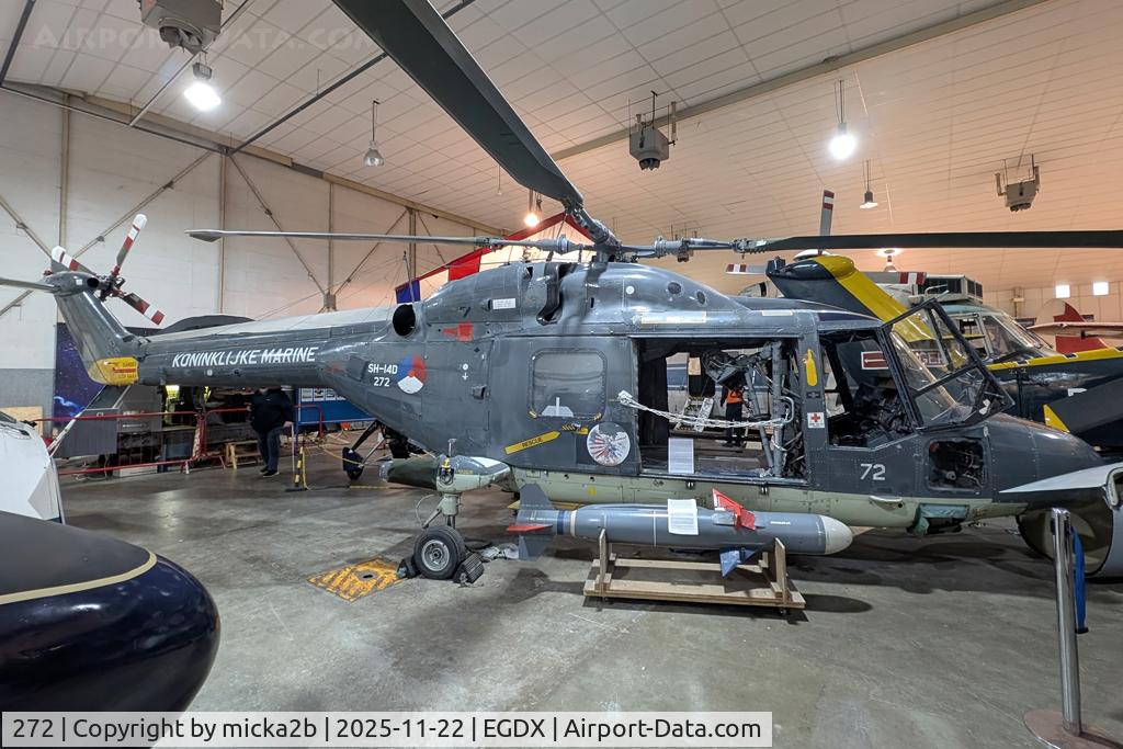 272, Westland SH-14D Lynx, c/n 124, Preserved