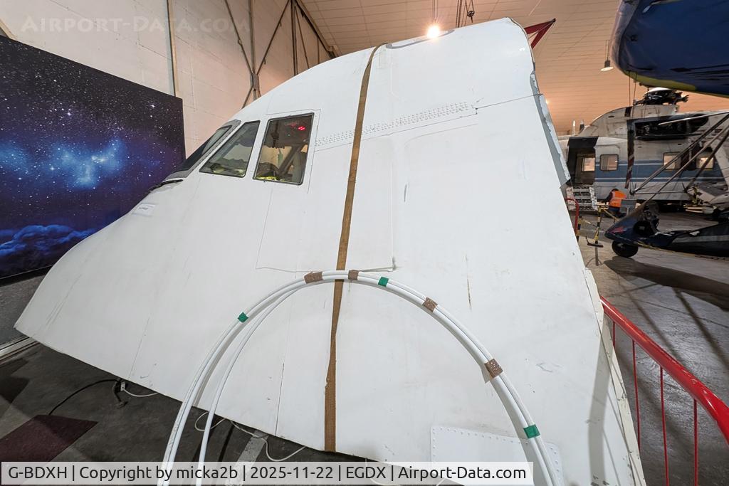 G-BDXH, 1979 Boeing 747-236B, c/n 21635, Only nose preserved