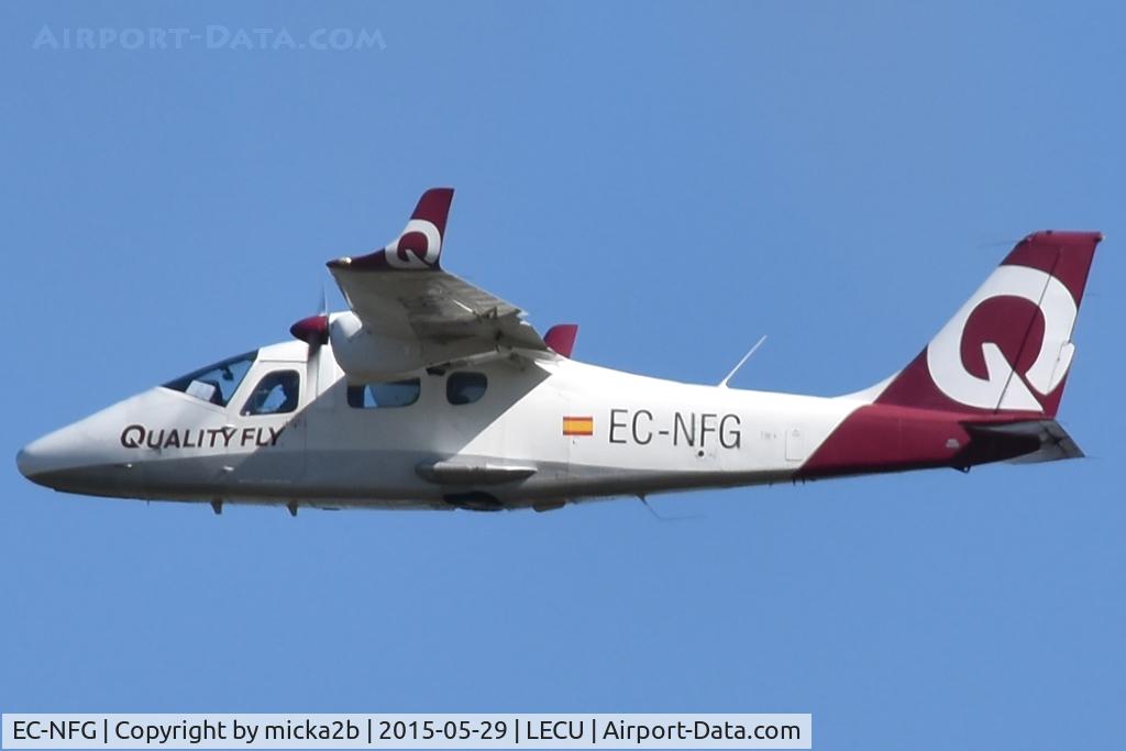 EC-NFG, 2015 Tecnam P2006T, c/n 156, Take off