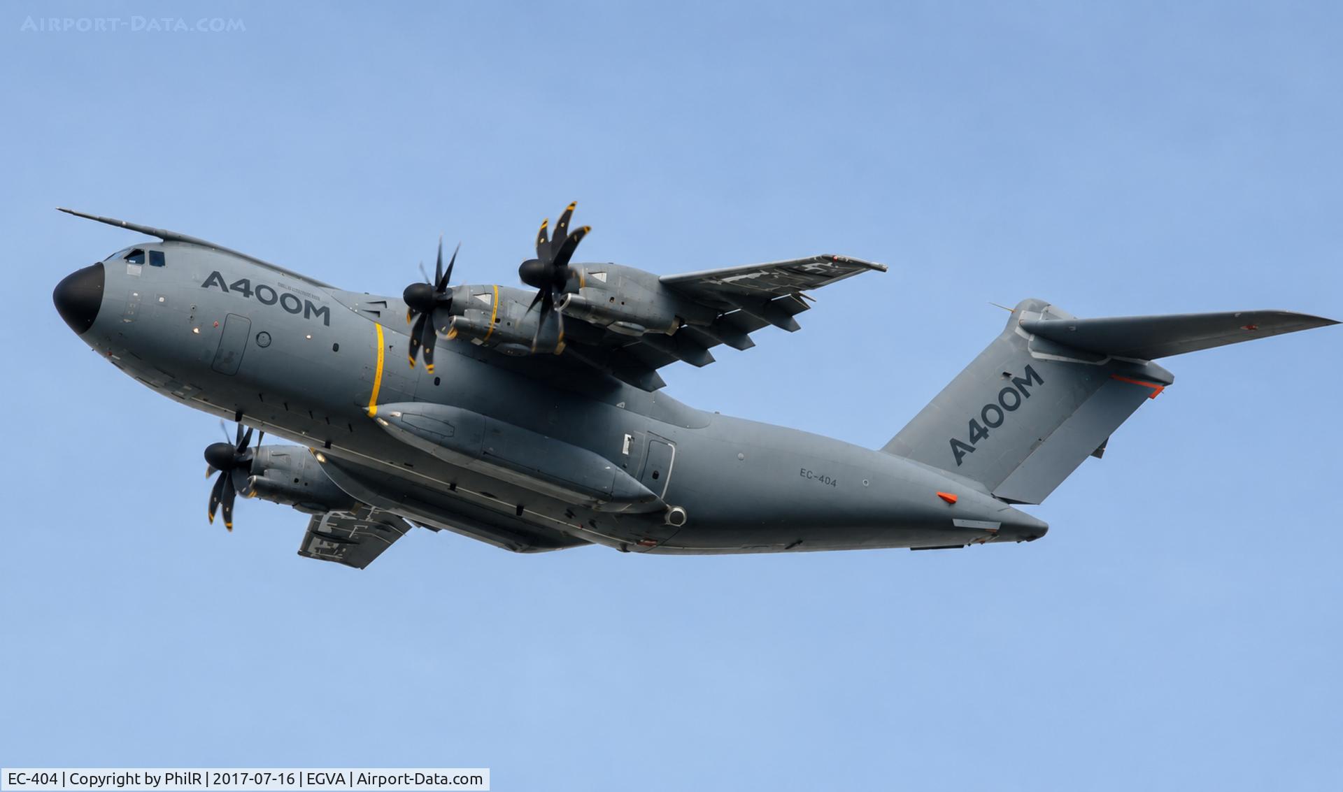 EC-404, 2010 Airbus A400M Atlas, c/n 004, EC-404 2010 Airbus A400M-180 Airbus RIAT 
