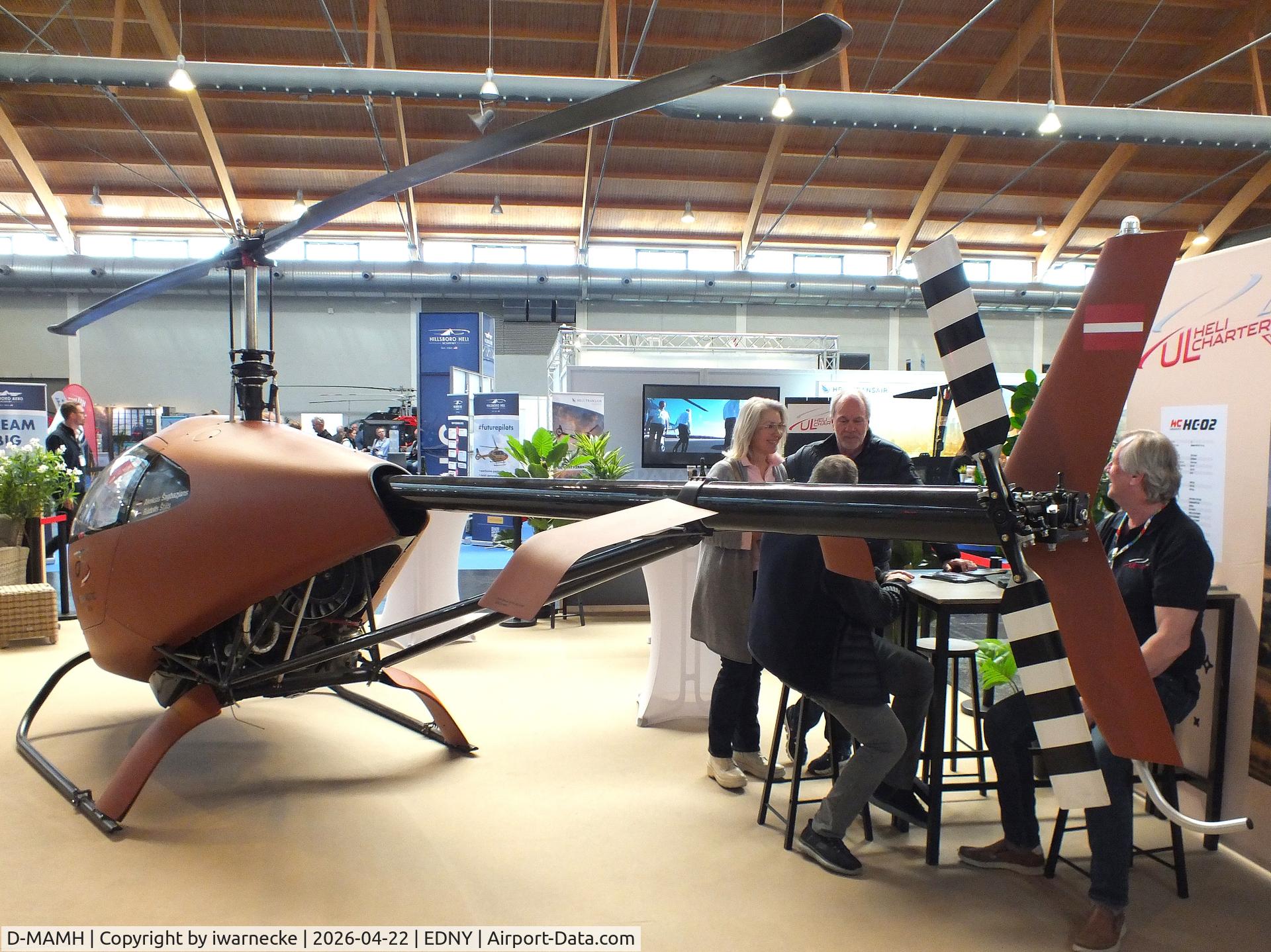 D-MAMH, 2024 Hungarocopter HC-02.2, c/n 004, Hungarocopter HC-02.2 at the AERO 2026, Friedrichshafen