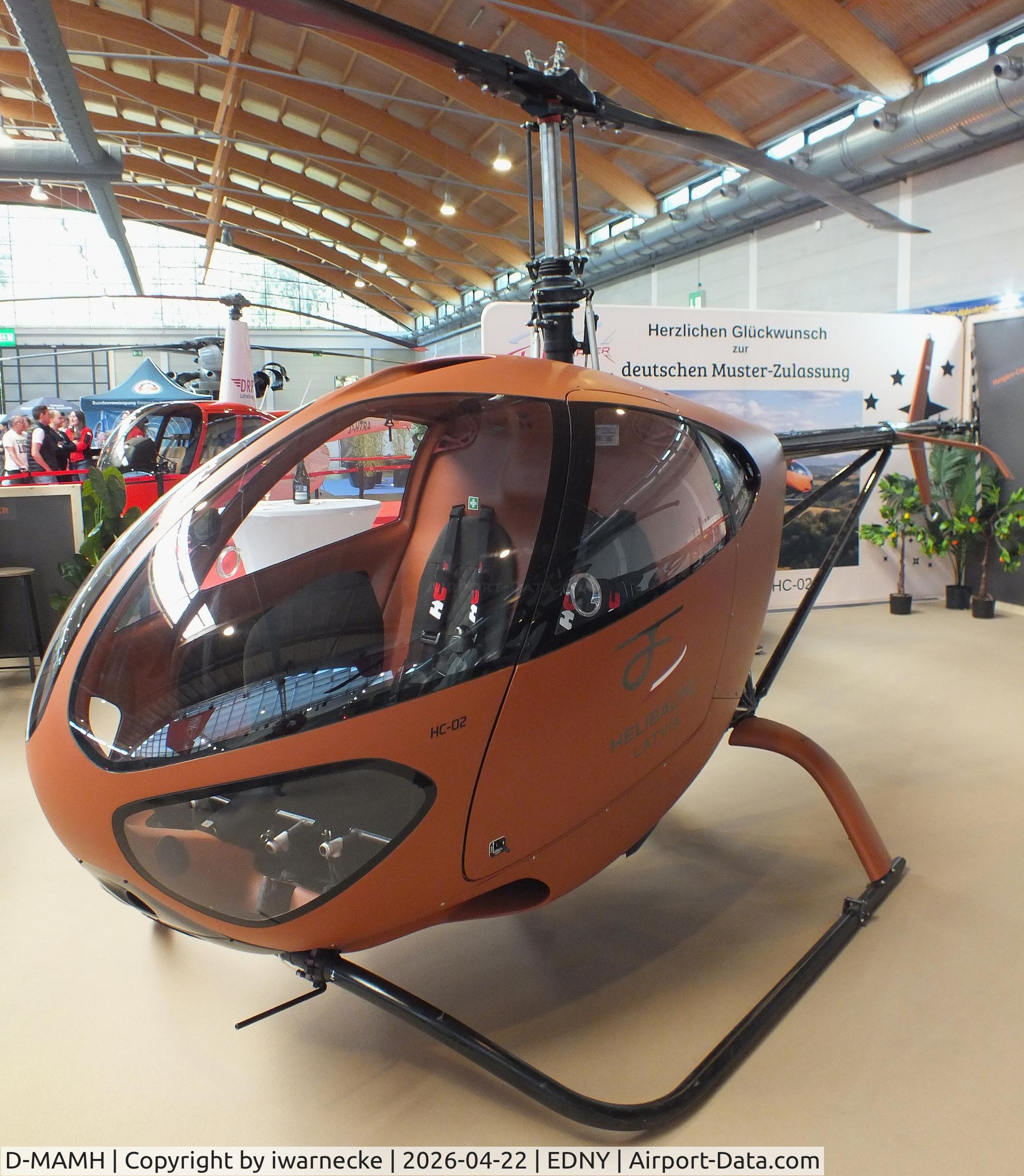 D-MAMH, 2024 Hungarocopter HC-02.2, c/n 004, Hungarocopter HC-02.2 at the AERO 2026, Friedrichshafen