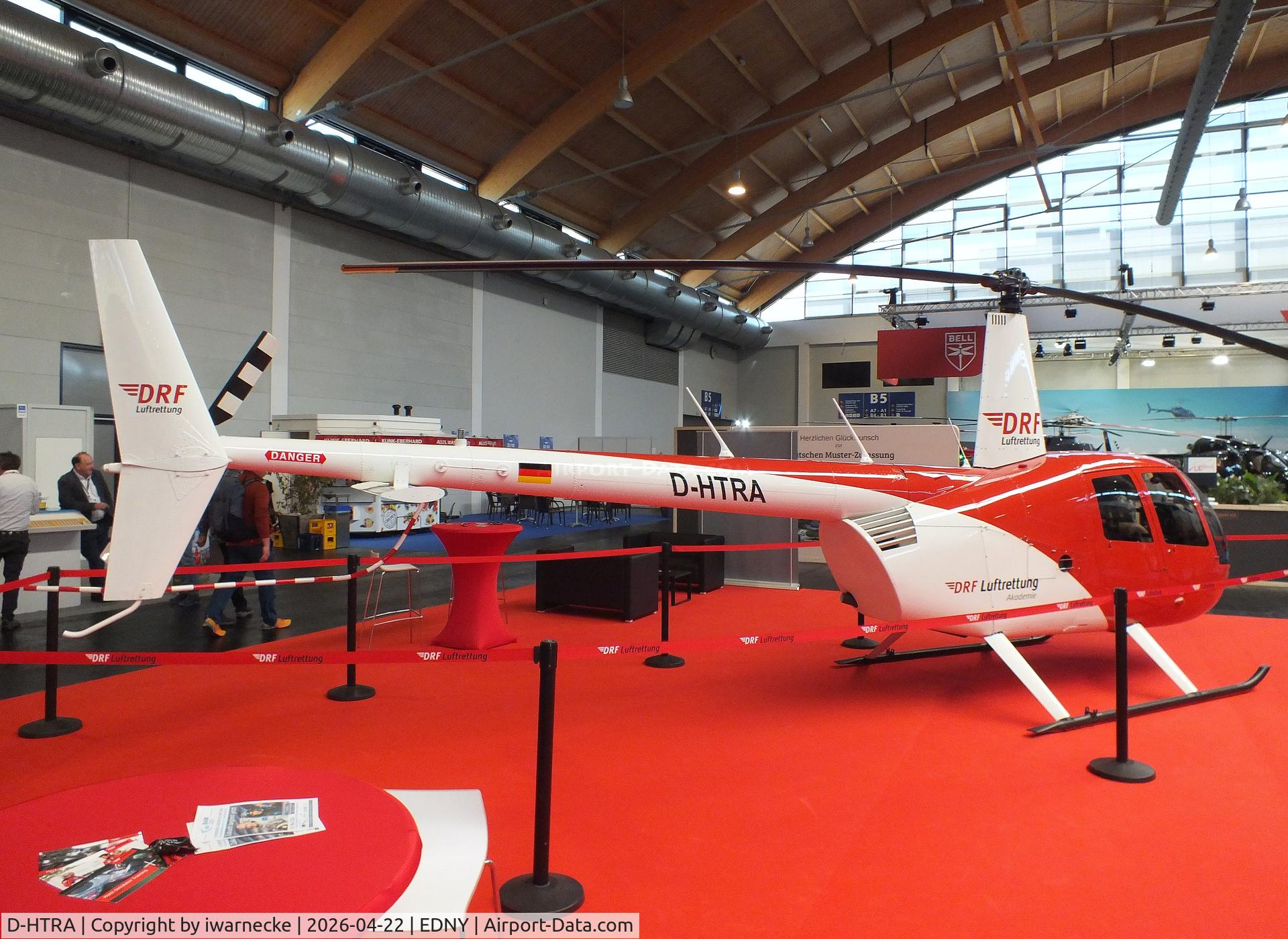 D-HTRA, 2020 Robinson R-44 Raven II, c/n 14551, Robinson R44 Raven II at the AERO 2026, Friedrichshafen
