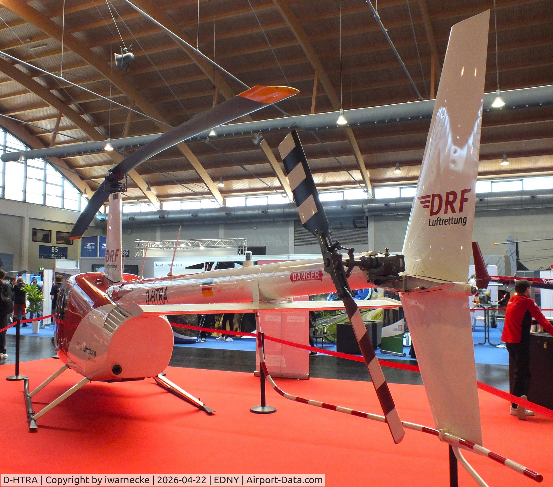 D-HTRA, 2020 Robinson R-44 Raven II, c/n 14551, Robinson R44 Raven II at the AERO 2026, Friedrichshafen