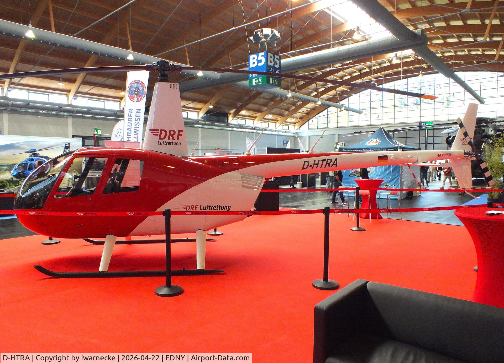 D-HTRA, 2020 Robinson R-44 Raven II, c/n 14551, Robinson R44 Raven II at the AERO 2026, Friedrichshafen
