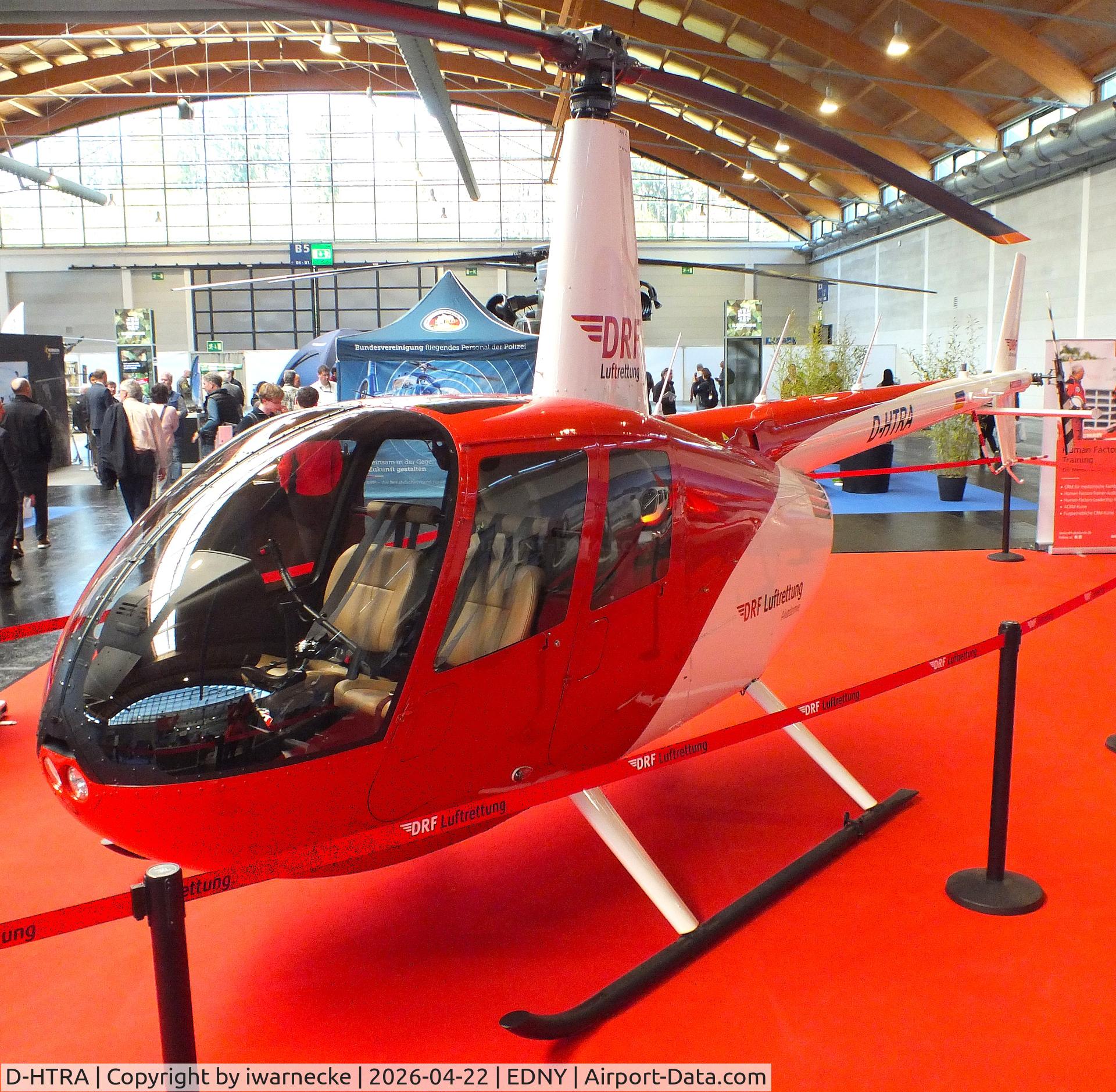 D-HTRA, 2020 Robinson R-44 Raven II, c/n 14551, Robinson R44 Raven II at the AERO 2026, Friedrichshafen