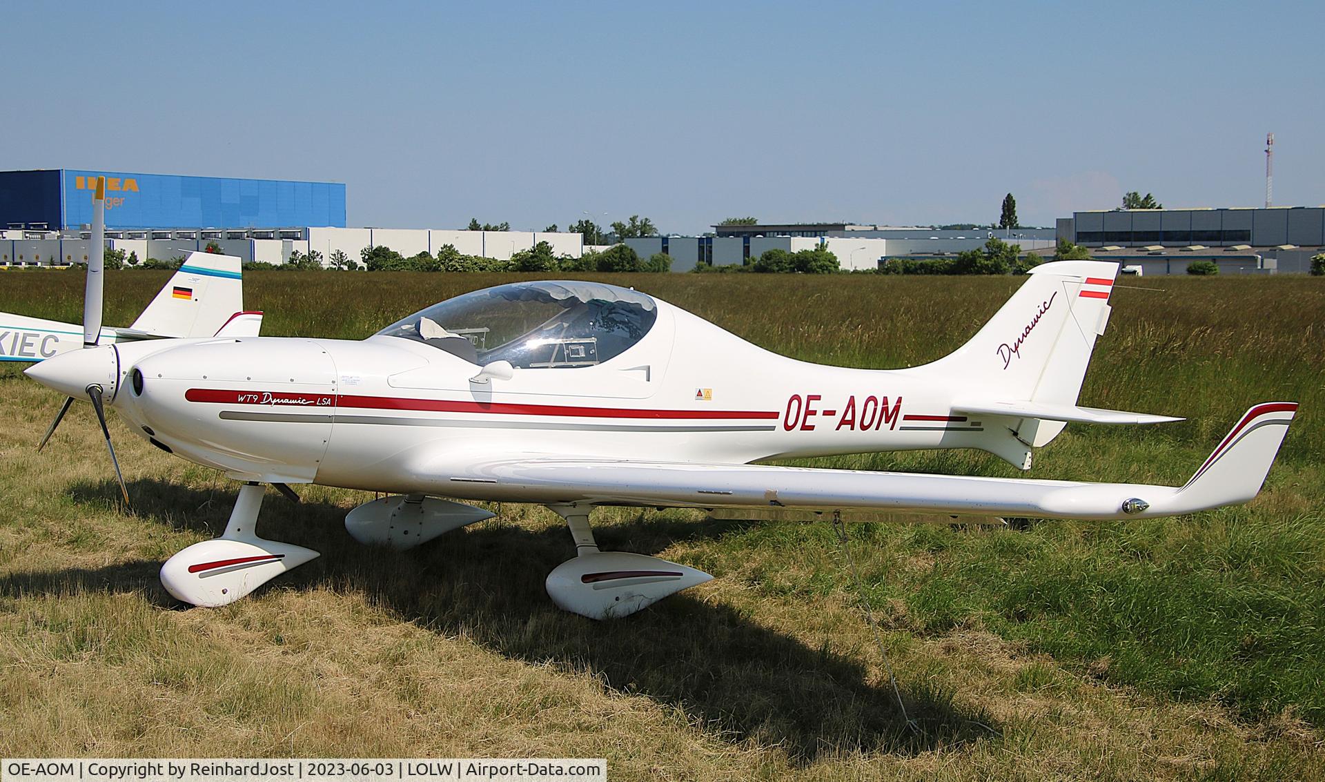 OE-AOM, 2013 Aerospool WT-9 Dynamic, c/n DY463, Having finished the Deutschlandflug 2023 at Wels, Austria