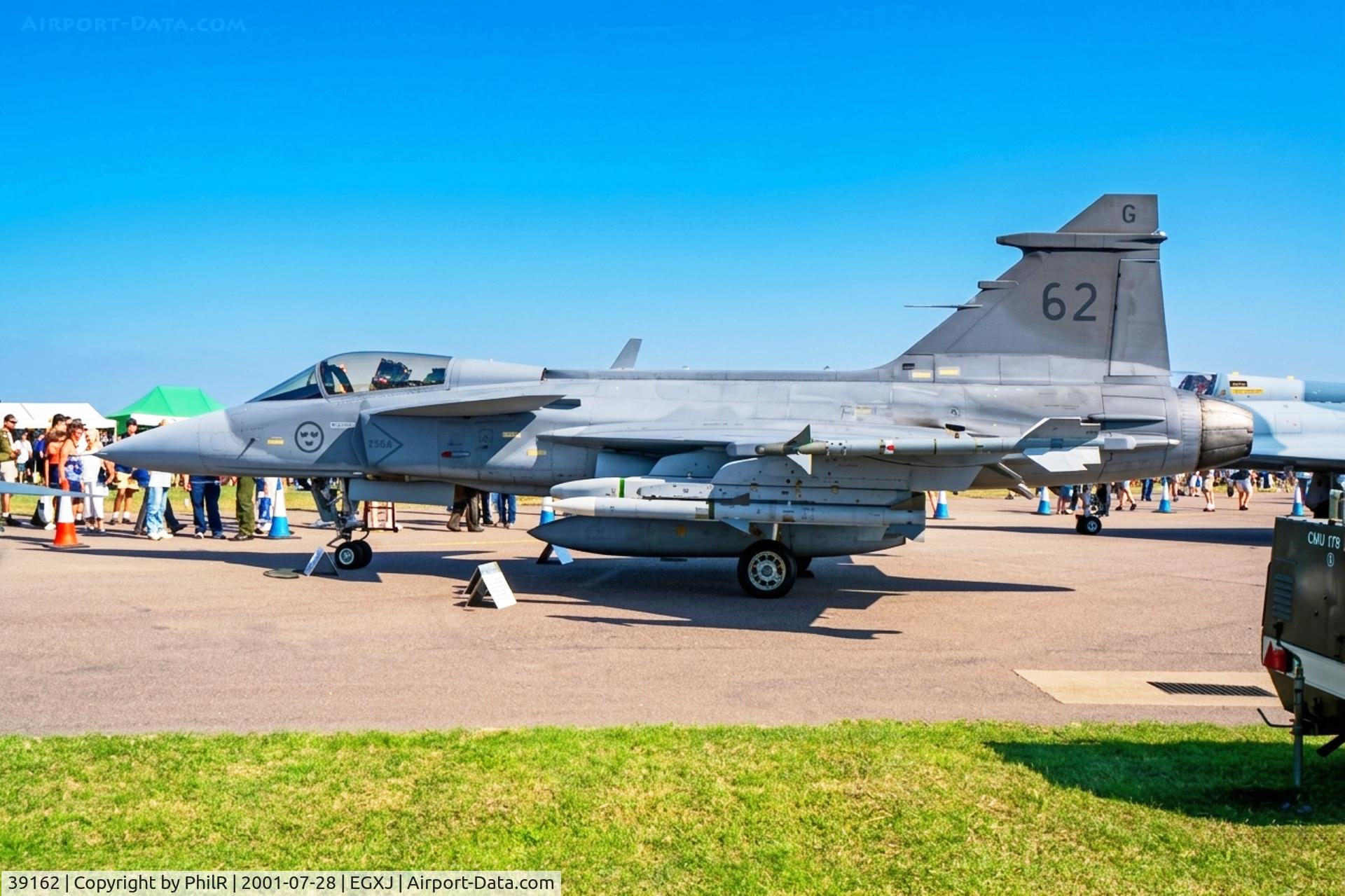 39162, Saab JAS-39A Gripen, c/n 39-166, 62 Saab JAS39 Gripen RSwAF RIAT Cottesmore
