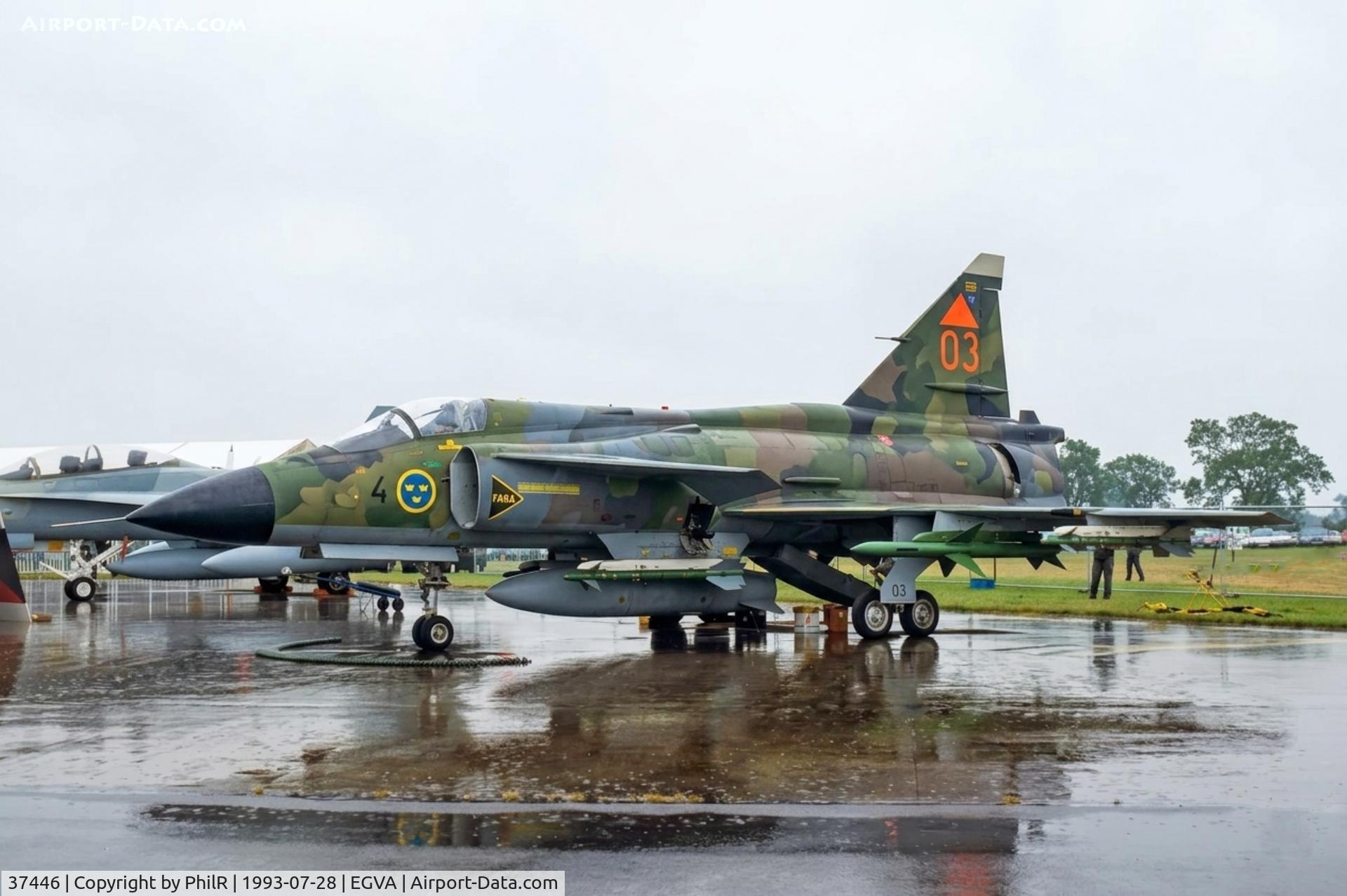 37446, Saab JA 37 Viggen, c/n 37446, 37446 Saab JA37 Viggen RSwedAF IAT 