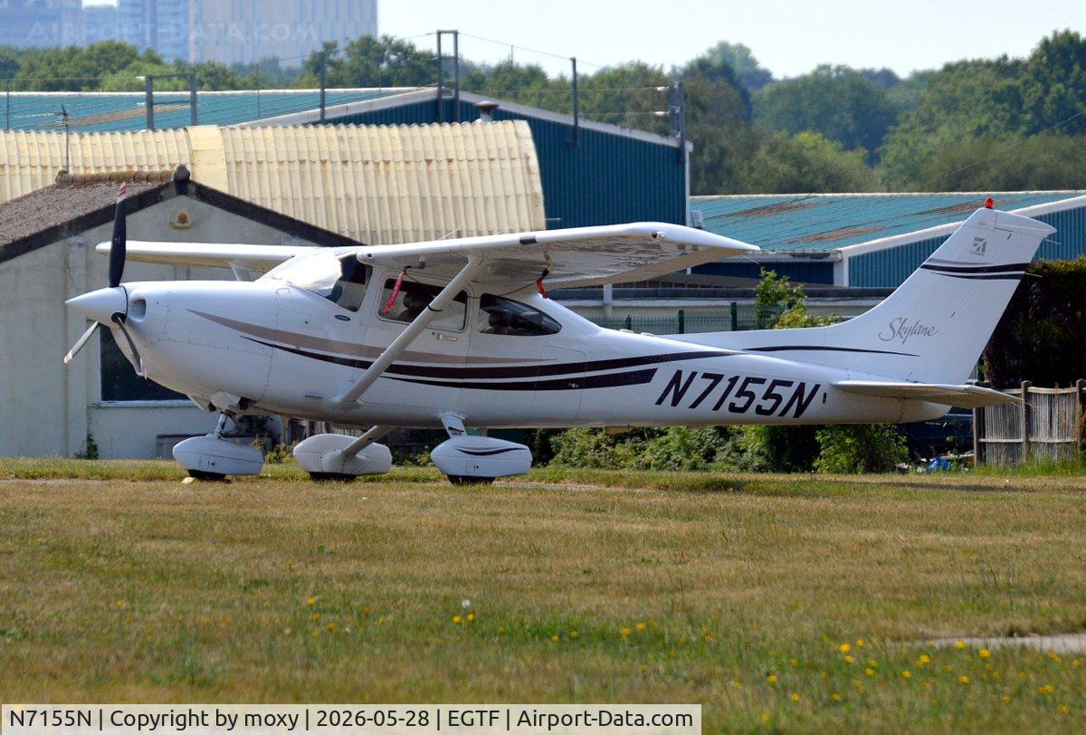 N7155N, 1999 Cessna 182S Skylane, c/n 182-80554, Cessna 182 Skylane at Fairoaks. Cn 18280554