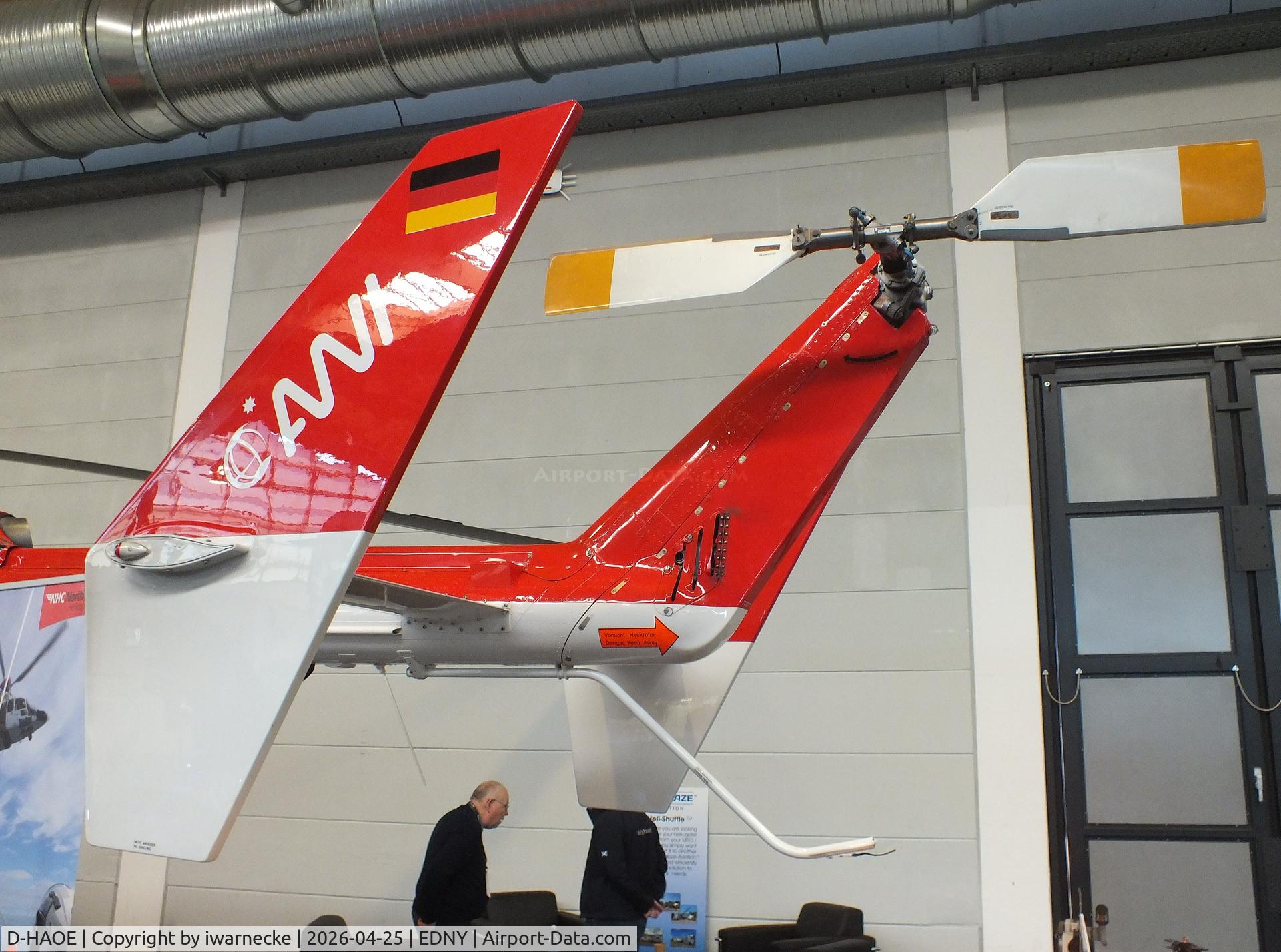 D-HAOE, Eurocopter-Kawasaki BK-117C-1, c/n 7540, MBB-Kawasaki BK-117C-1 of Northern Helicopter NHC at the AERO 2026, Friedrichshafen