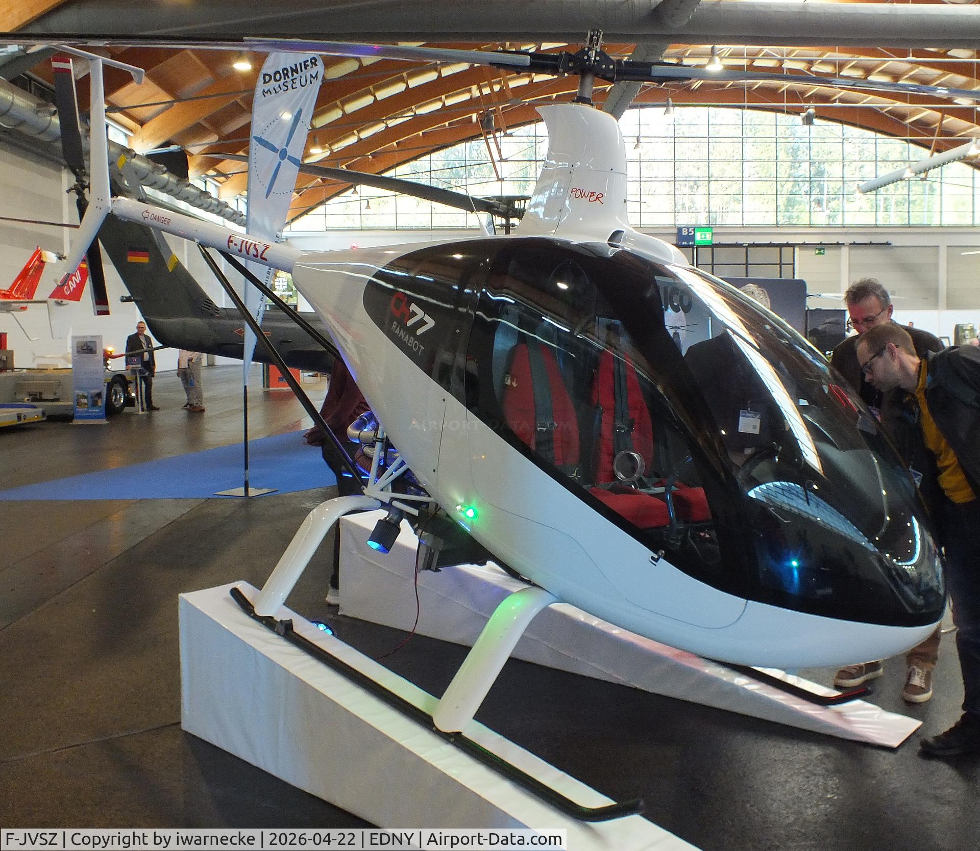 F-JVSZ, 2014 Heli-Sport CH77 Ranabot, Heli-Sport CH77 Ranabot at the AERO 2026, Friedrichshafen
