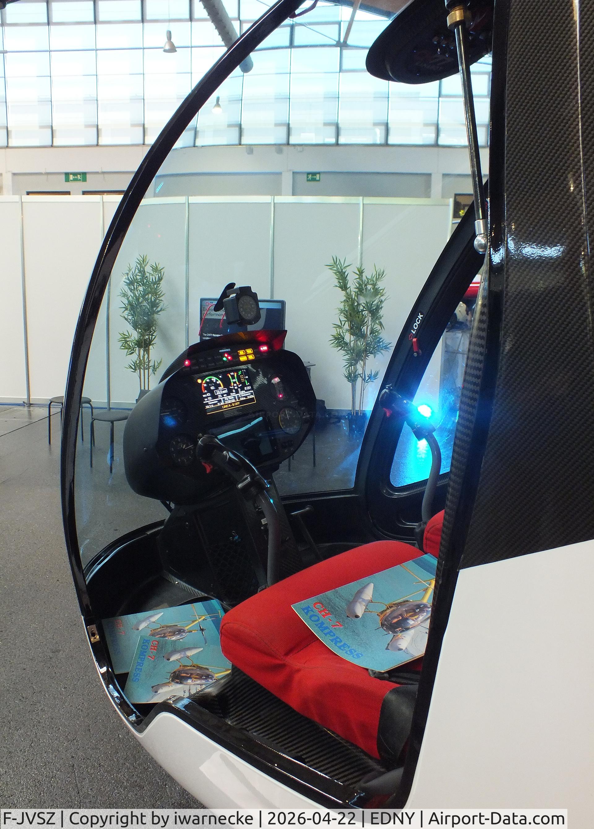 F-JVSZ, 2014 Heli-Sport CH77 Ranabot, Heli-Sport CH77 Ranabot at the AERO 2026, Friedrichshafen