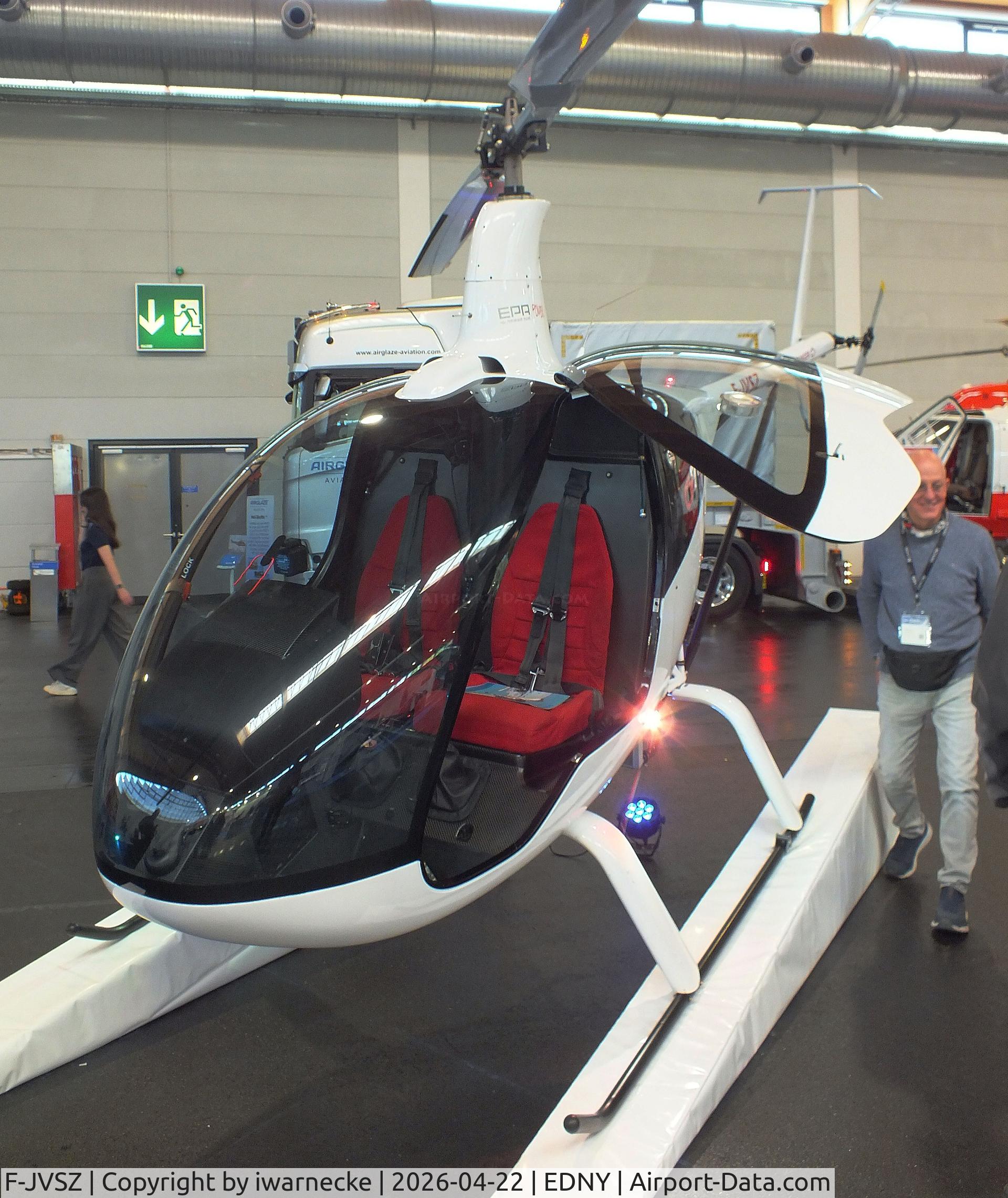 F-JVSZ, 2014 Heli-Sport CH77 Ranabot, Heli-Sport CH77 Ranabot at the AERO 2026, Friedrichshafen