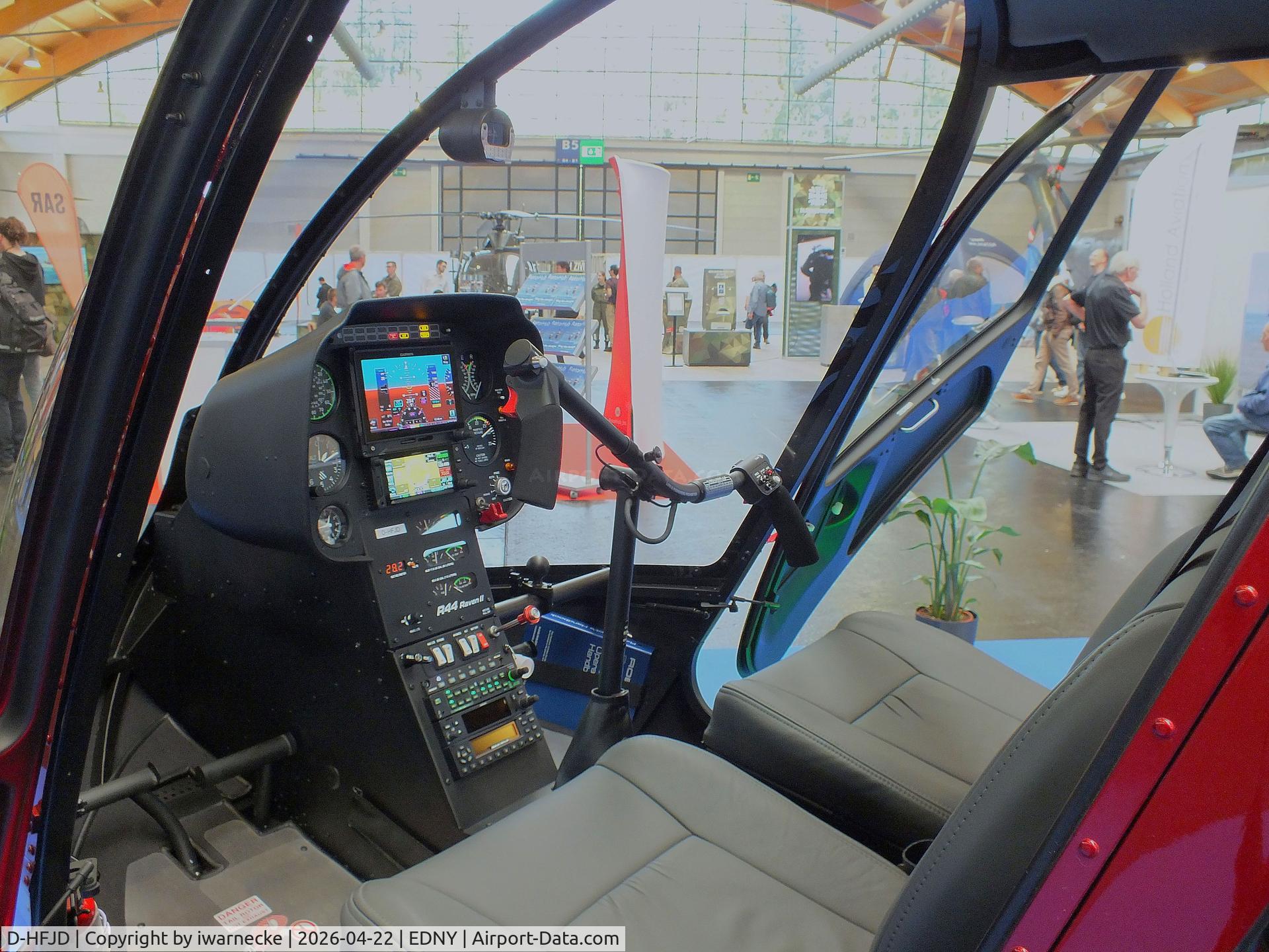 D-HFJD, 2021 Robinson R-44 Raven II, c/n 14886, Robinson R44 Raven II at the AERO 2026, Friedrichshafen #c