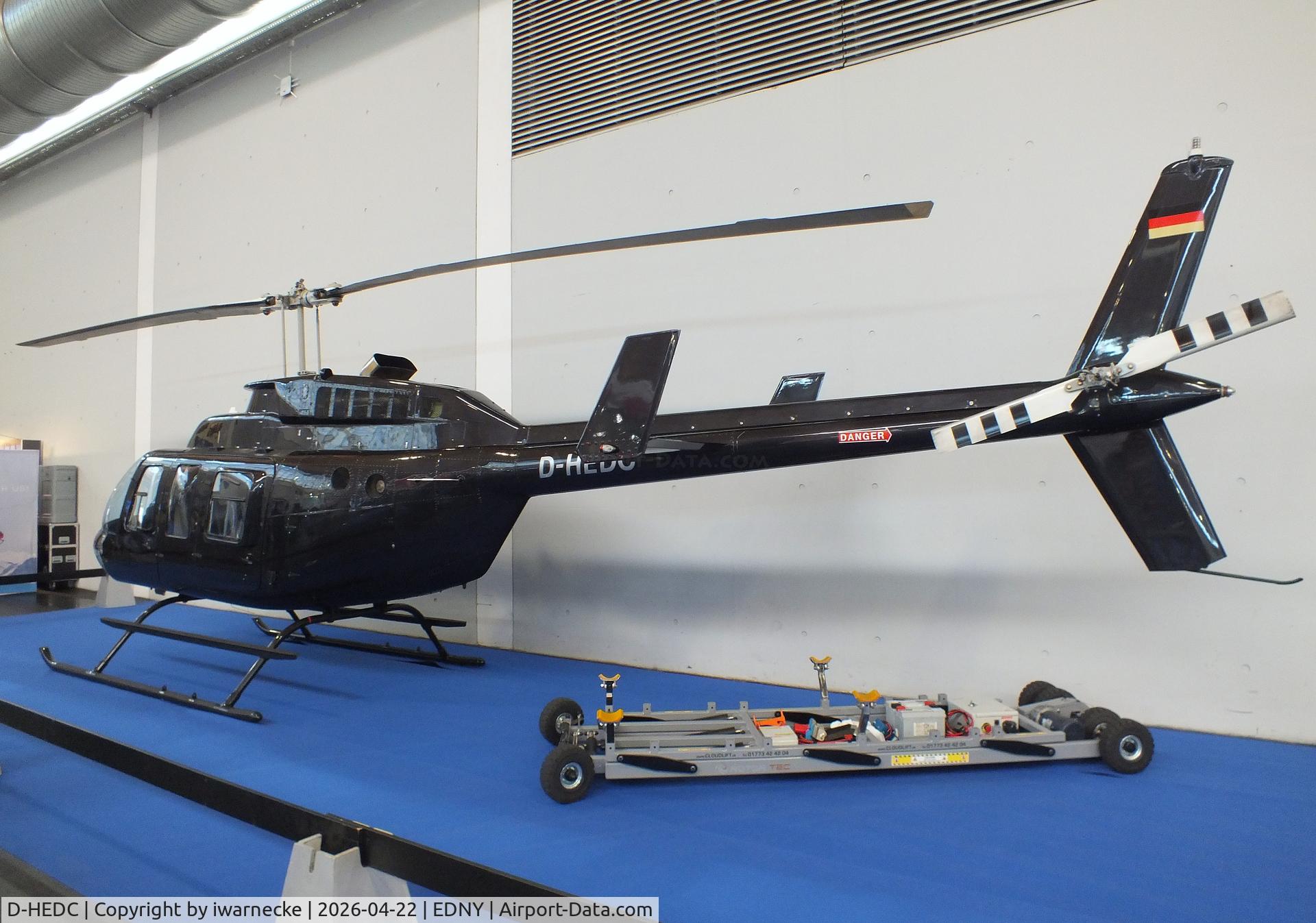 D-HEDC, 1994 Bell 206L-4 LongRanger IV LongRanger, c/n 52097, Bell 206L-4 LongRanger IV at the AERO 2026, Friedrichshafen