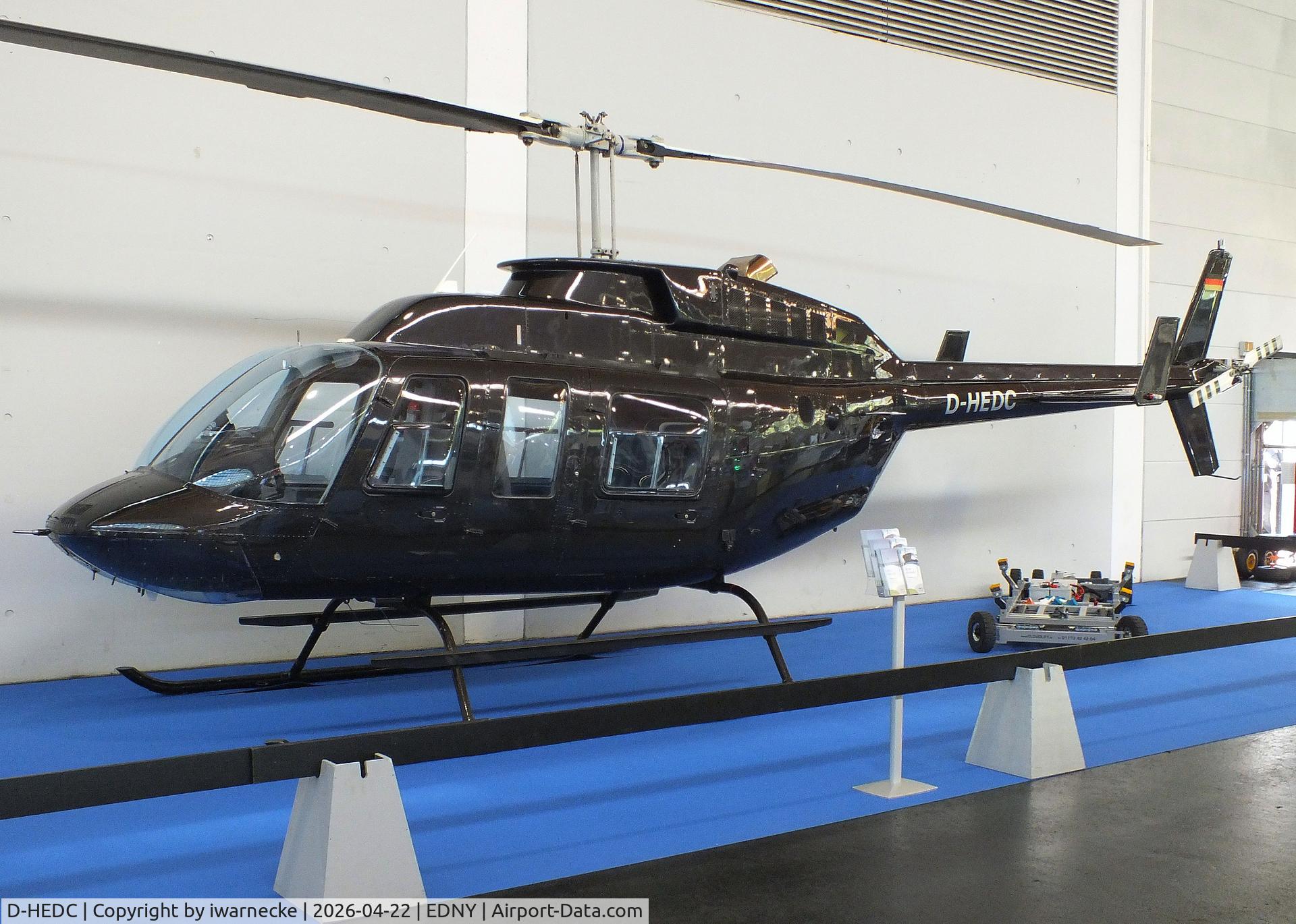 D-HEDC, 1994 Bell 206L-4 LongRanger IV LongRanger, c/n 52097, Bell 206L-4 LongRanger IV at the AERO 2026, Friedrichshafen
