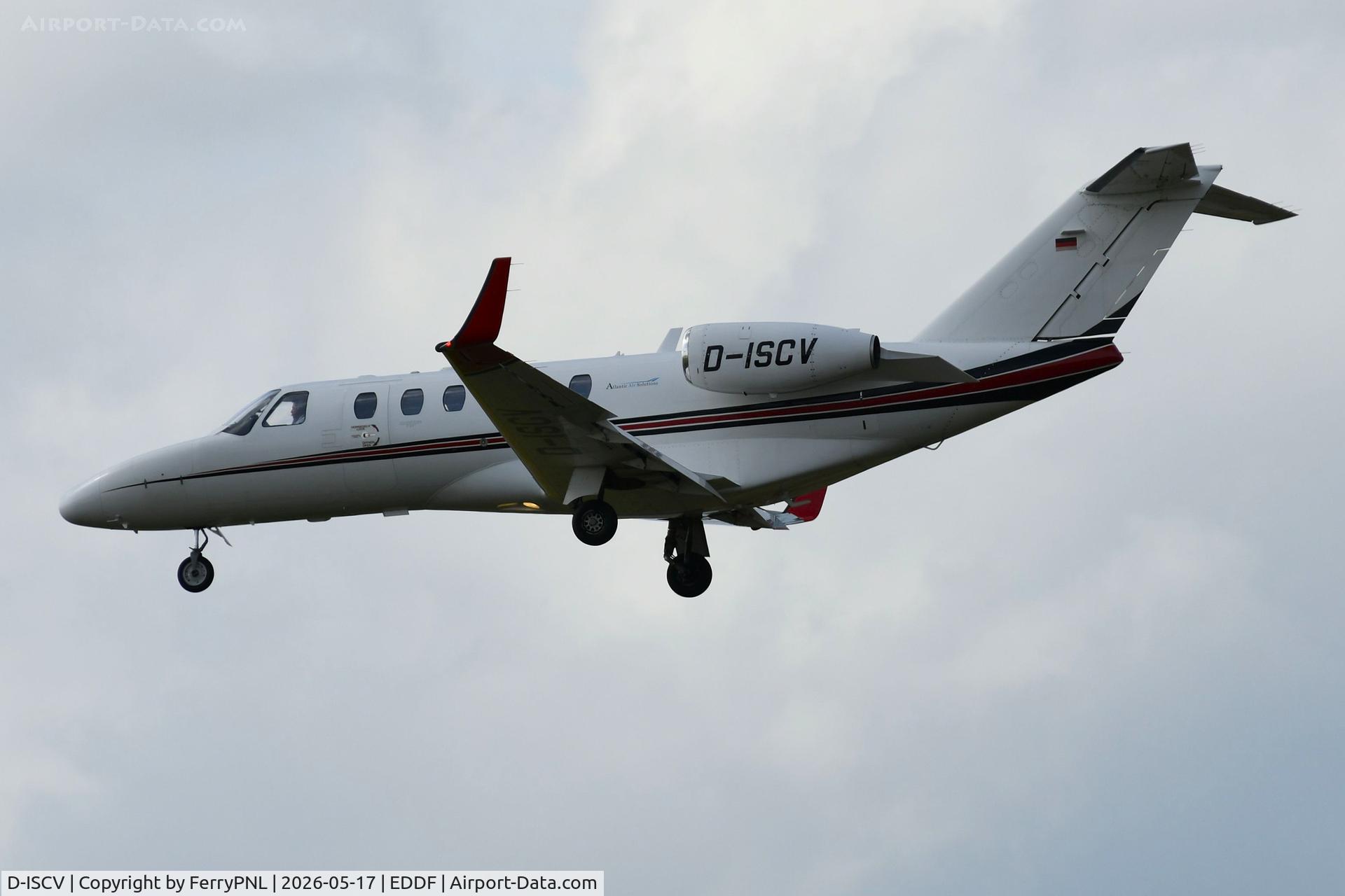 D-ISCV, 2008 Cessna 525A CitationJet CJ2+, c/n 525A-0429, Arrival of Pro Air Ce525A