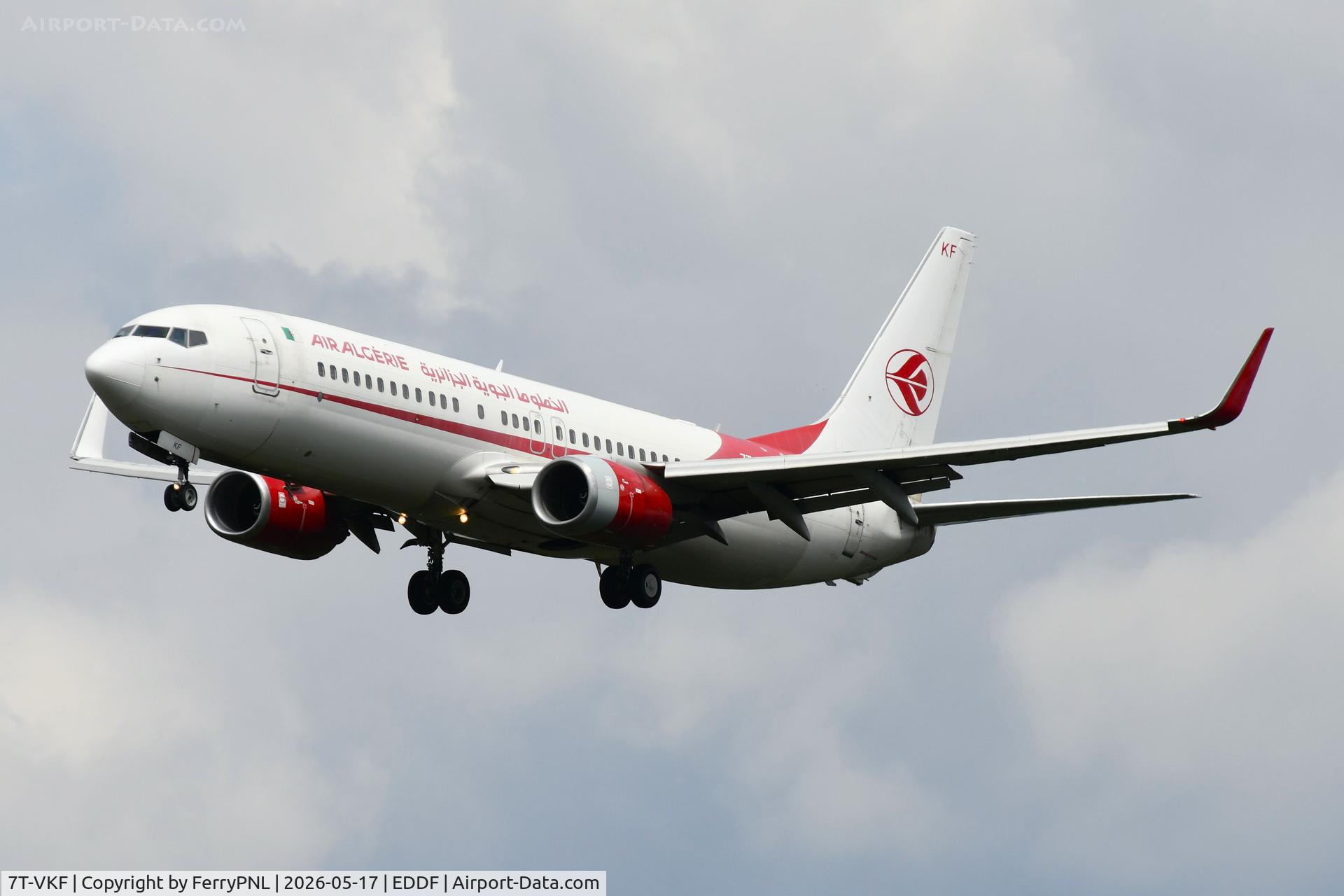 7T-VKF, 2010 Boeing 737-8D6, c/n 40860, Air Algerie B738 in fading livery