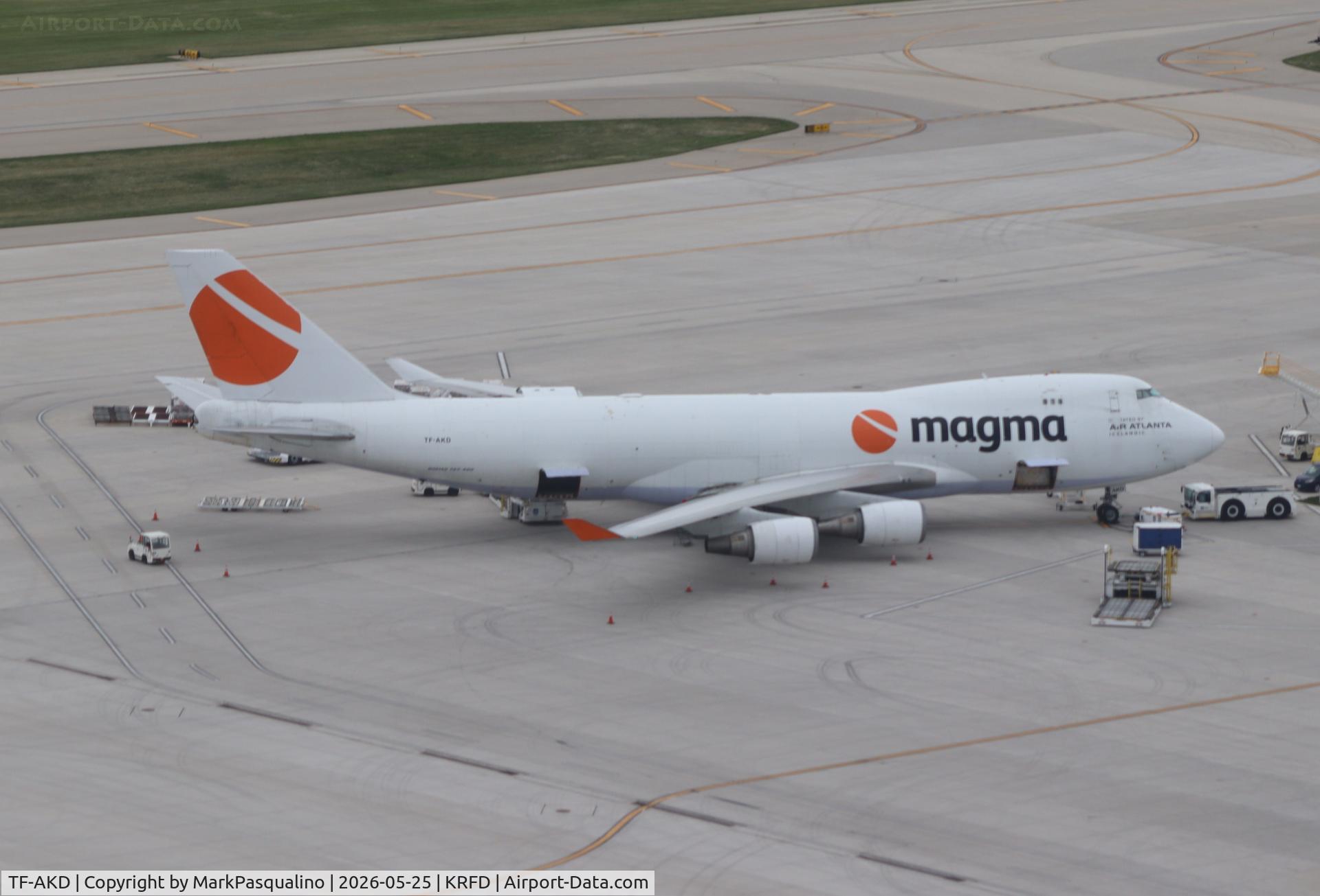 TF-AKD, 2000 Boeing 747-409F/SCD, c/n 30760 l/n 1252, Boeing 747-409K/SCD
