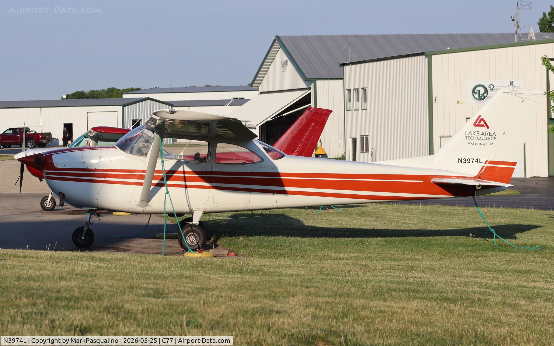 N3974L, 1966 Cessna 172G, c/n 17254143, Cessna 172G