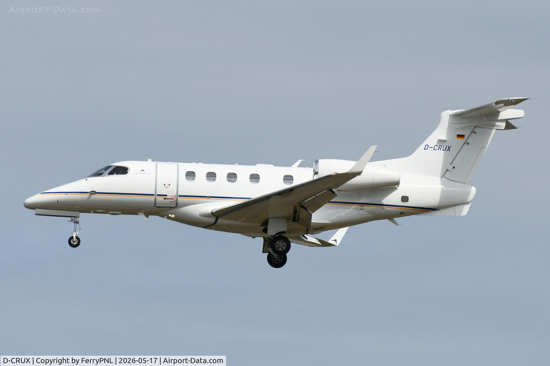 D-CRUX, 2025 Embraer EMB-505 Phenom 300, c/n 50500876, PAD Aviation Service EMB505