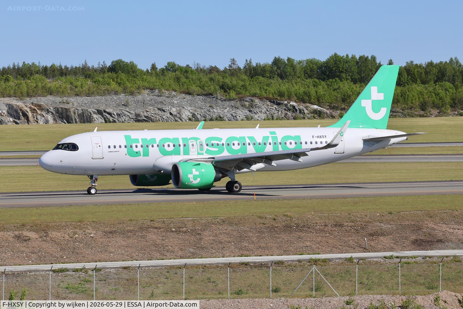F-HXSY, 2026 Airbus A320-252N, c/n 13124, Twy W