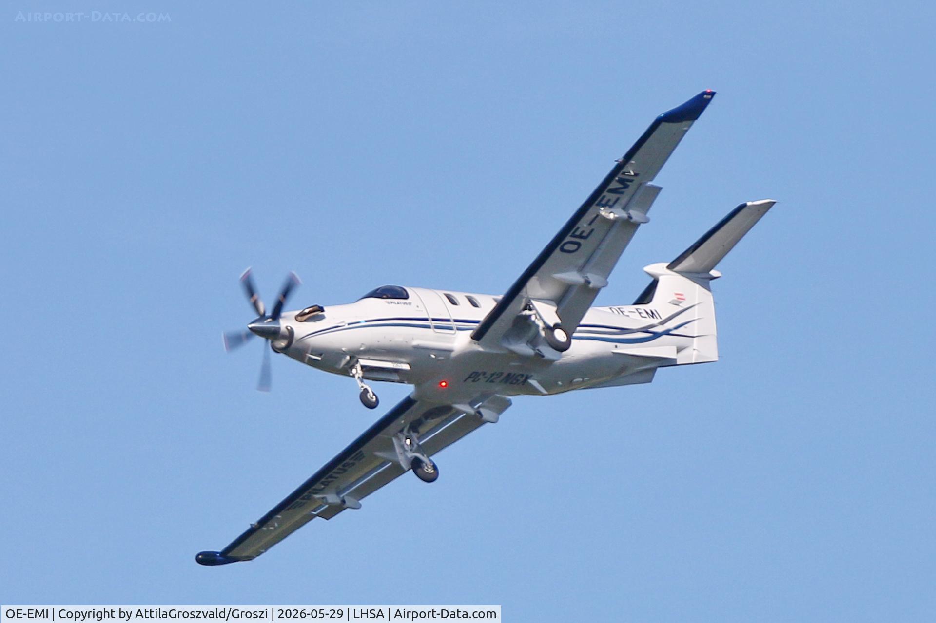 OE-EMI, 2023 Pilatus PC-12 NGX, c/n 2263, LHSA - Szentkirályszabadja Airport, Hungary