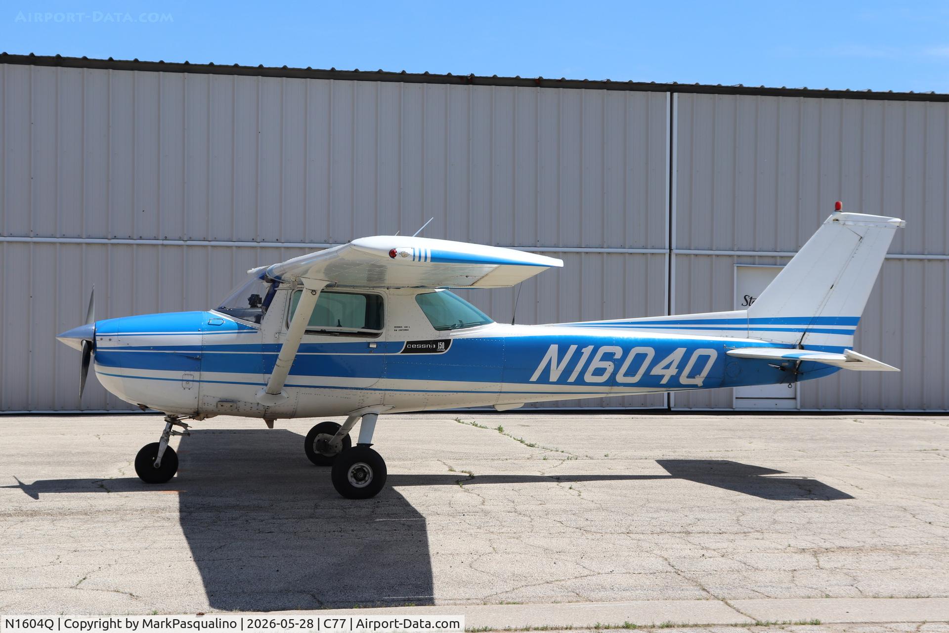 N1604Q, 1971 Cessna 150L, c/n 15072904, Cessna 150L
