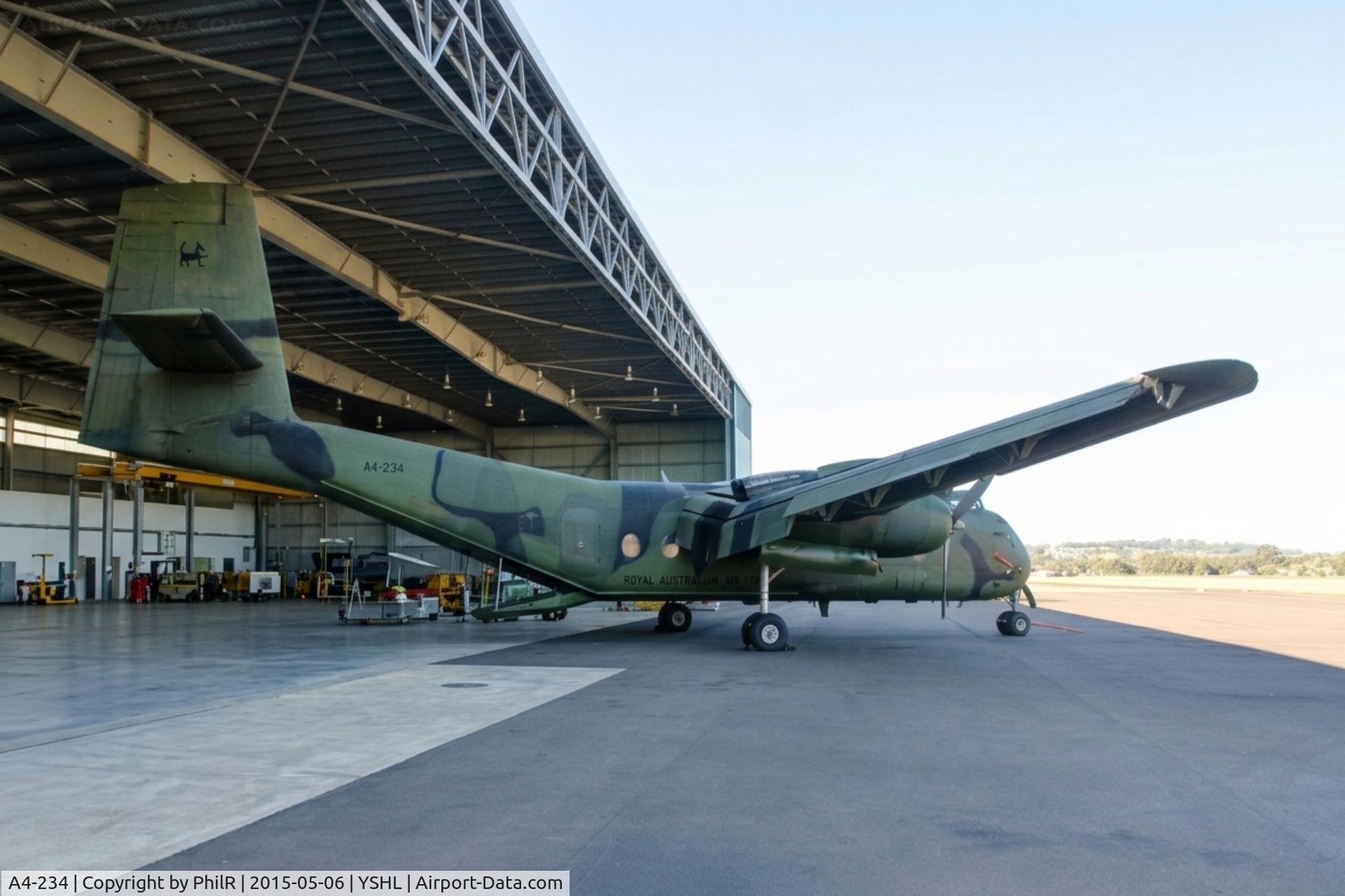 A4-234, De Havilland Canada DHC-4A Caribou, c/n 234, A4-234 1964 DHC-4 Caribou RAAF HARS Illawarra 
