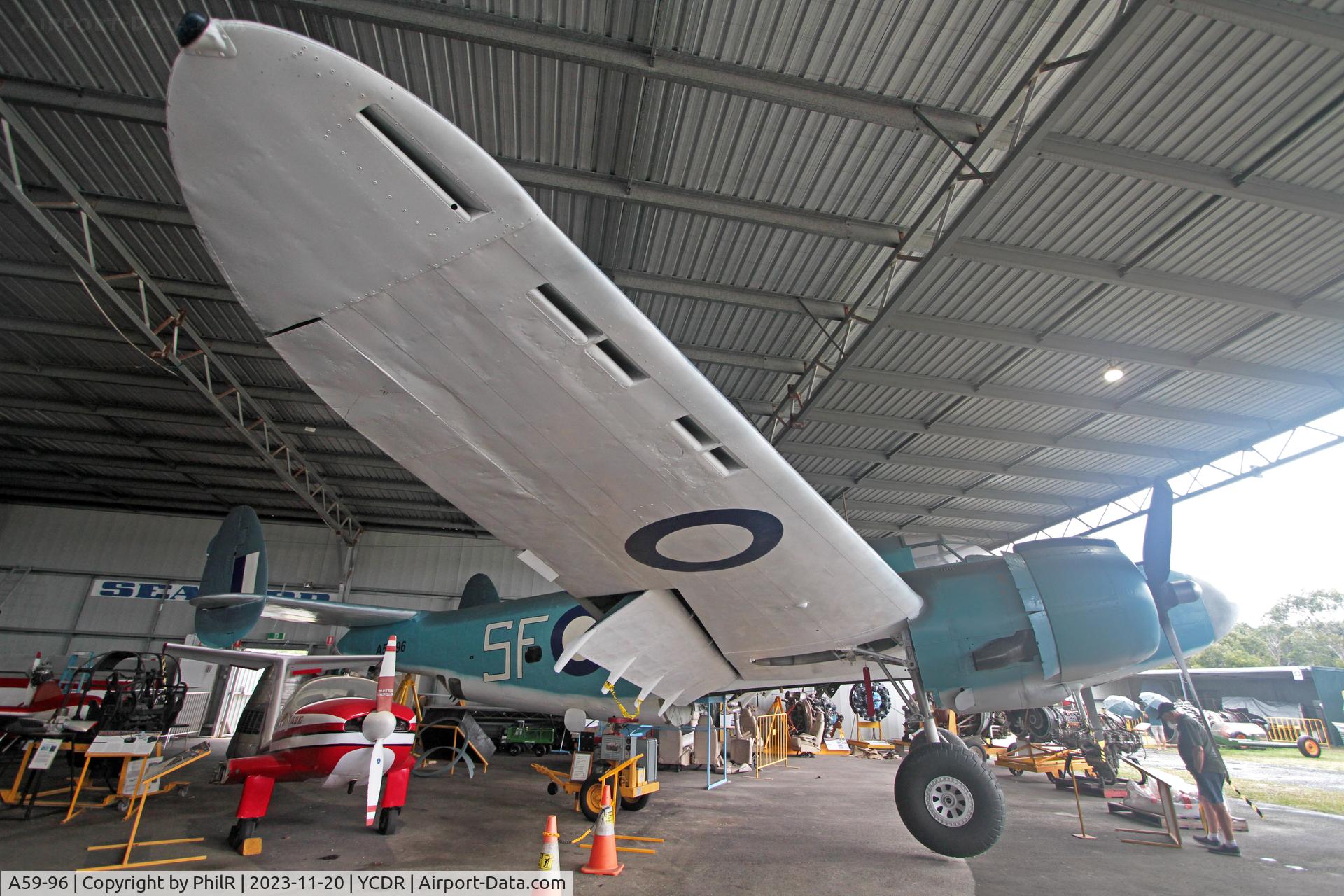 A59-96, 1944 Lockheed PV-1 Ventura (237-27-01), c/n 237-6371, A59-96 (49555 USN) 1944 Lockheed PV-1 Ventura QAM Caloundra 
