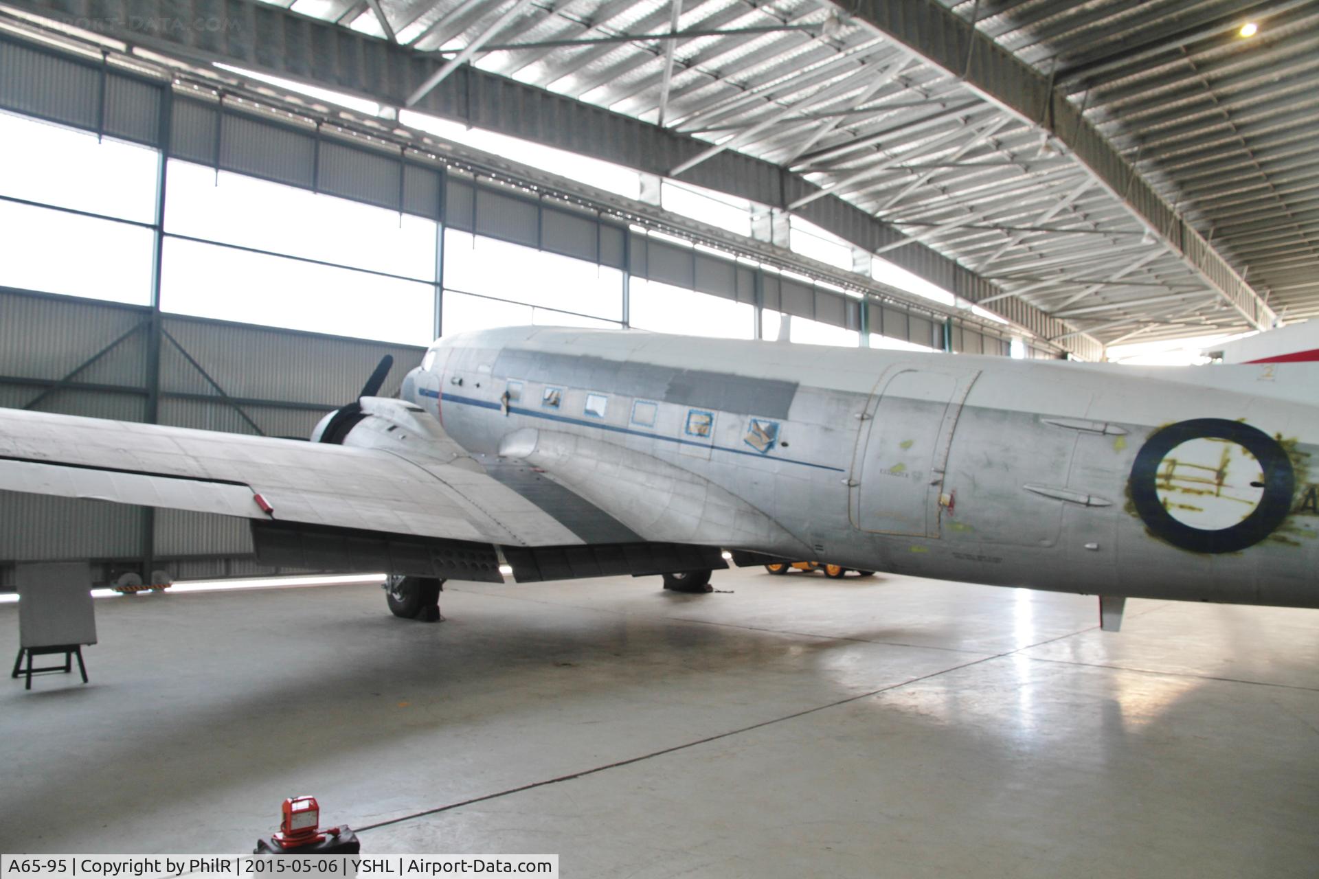 A65-95, 1945 Douglas C-47B Skytrain, c/n 16348/33096, A65-95 1945 C-47B RAAF HARS Illawarra 