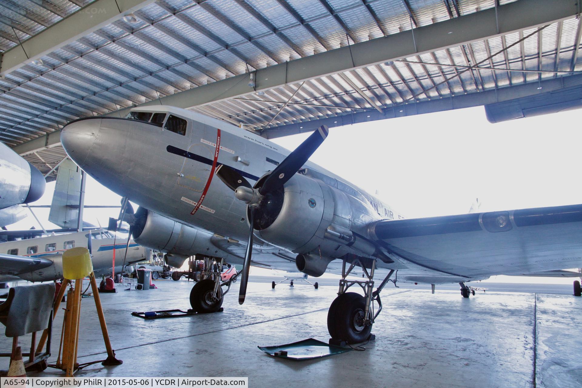 A65-94, 1945 Douglas C-47B Skytrain, c/n 16358/33106, A65-94 1945 C-47B RAAF HARS Illawarra 