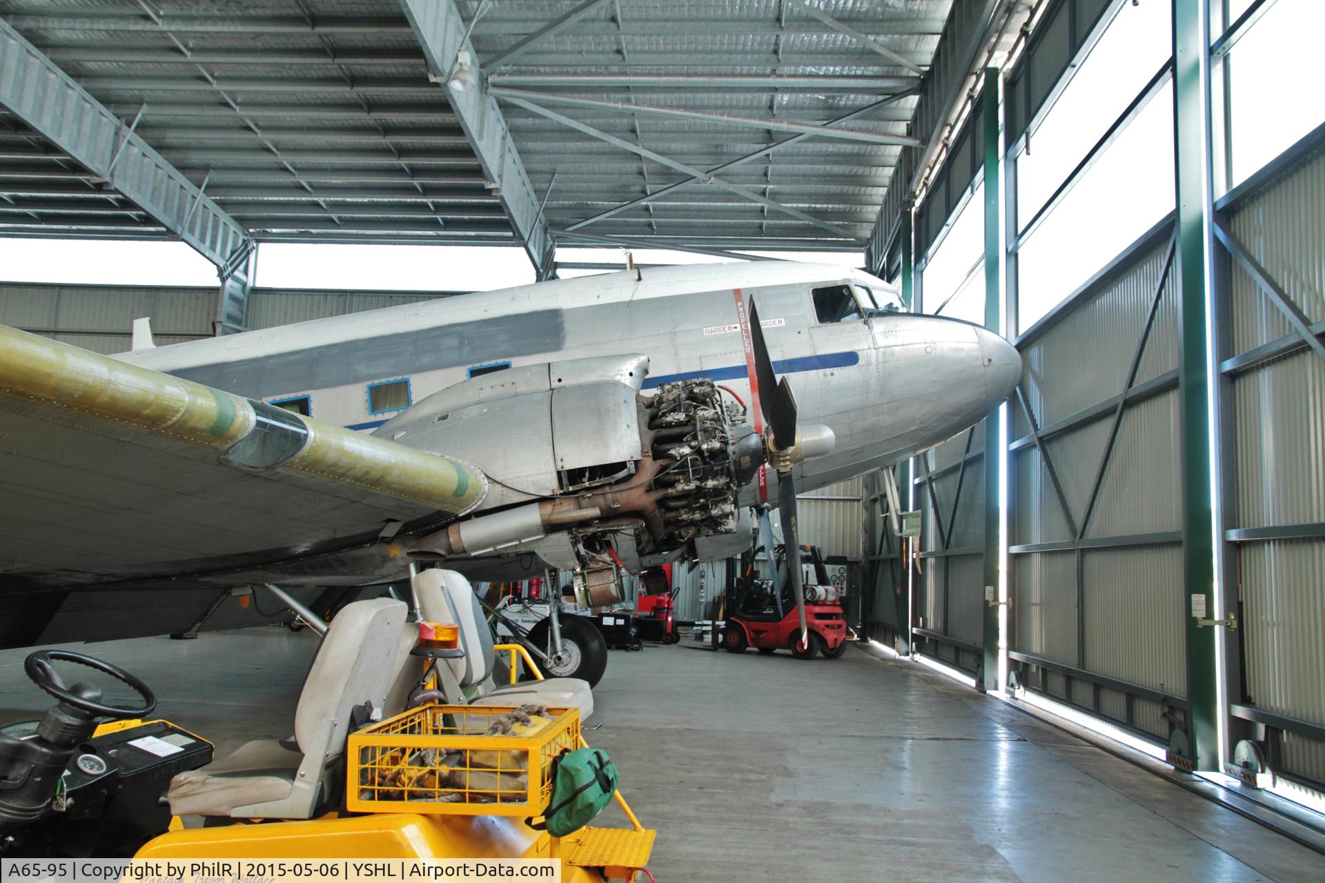 A65-95, 1945 Douglas C-47B Skytrain, c/n 16348/33096, A65-95 1945 C-47B RAAF HARS Illawarra 
