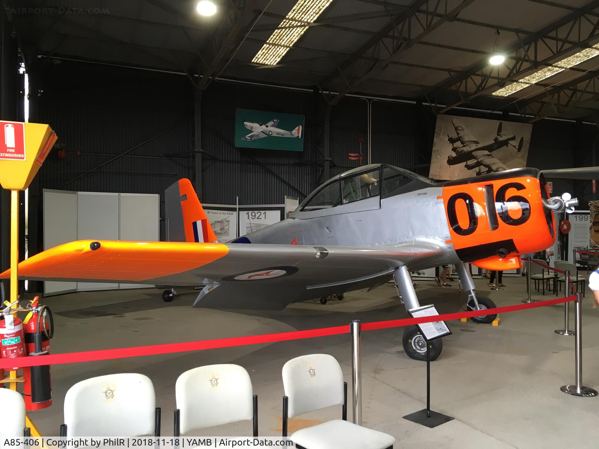 A85-406, 1955 Commonwealth CA-25 Winjeel, c/n CA25-05, A85-406 1955 CAC CA22 Winjeel RAAF Amberley
