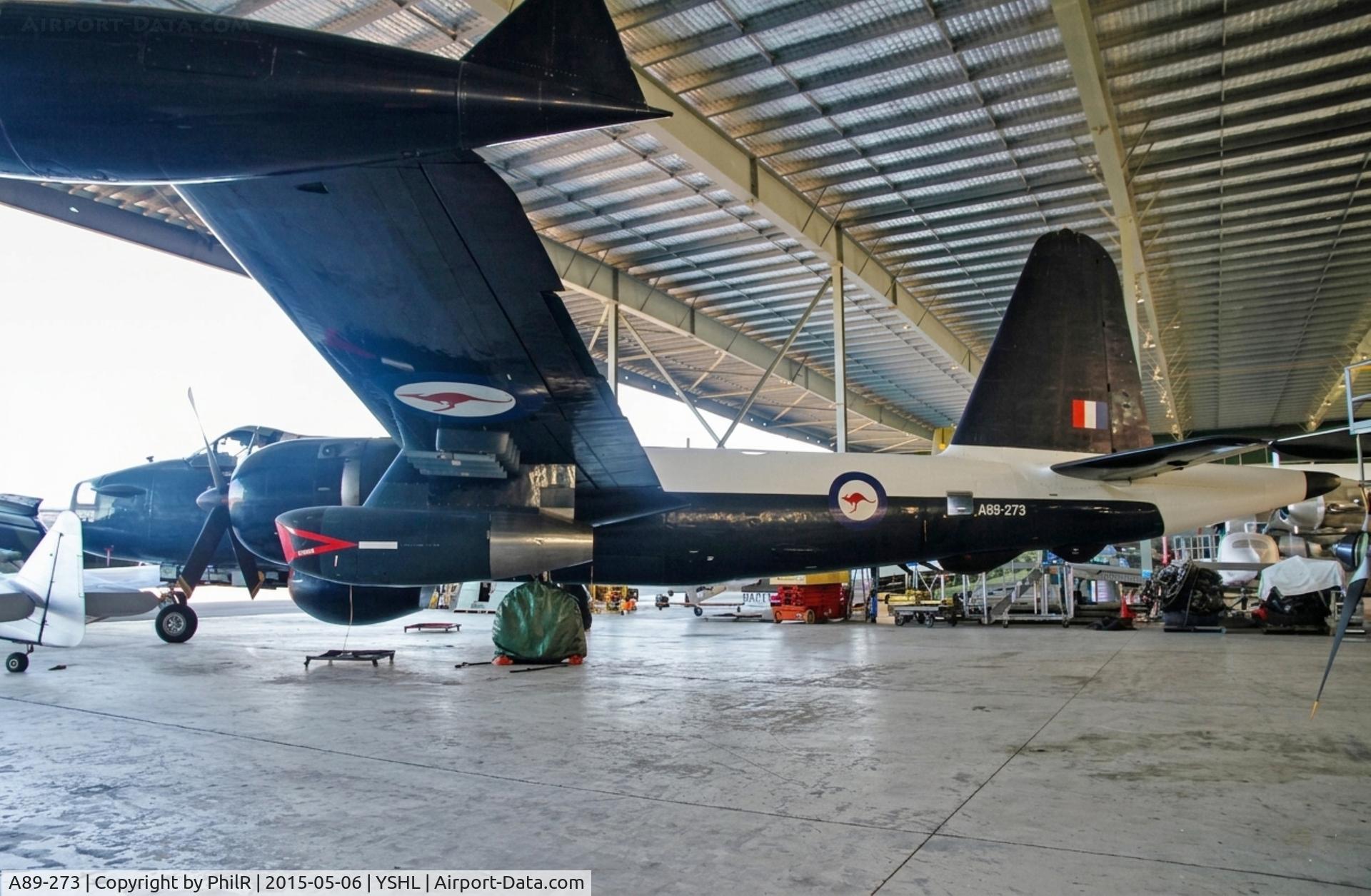 A89-273, 1961 Lockheed SP-2H (P2V-7S) Neptune, c/n 726-7273, A89-273 1961 Lockheed Neptune SP-2H RAN HARS Illawarra 
